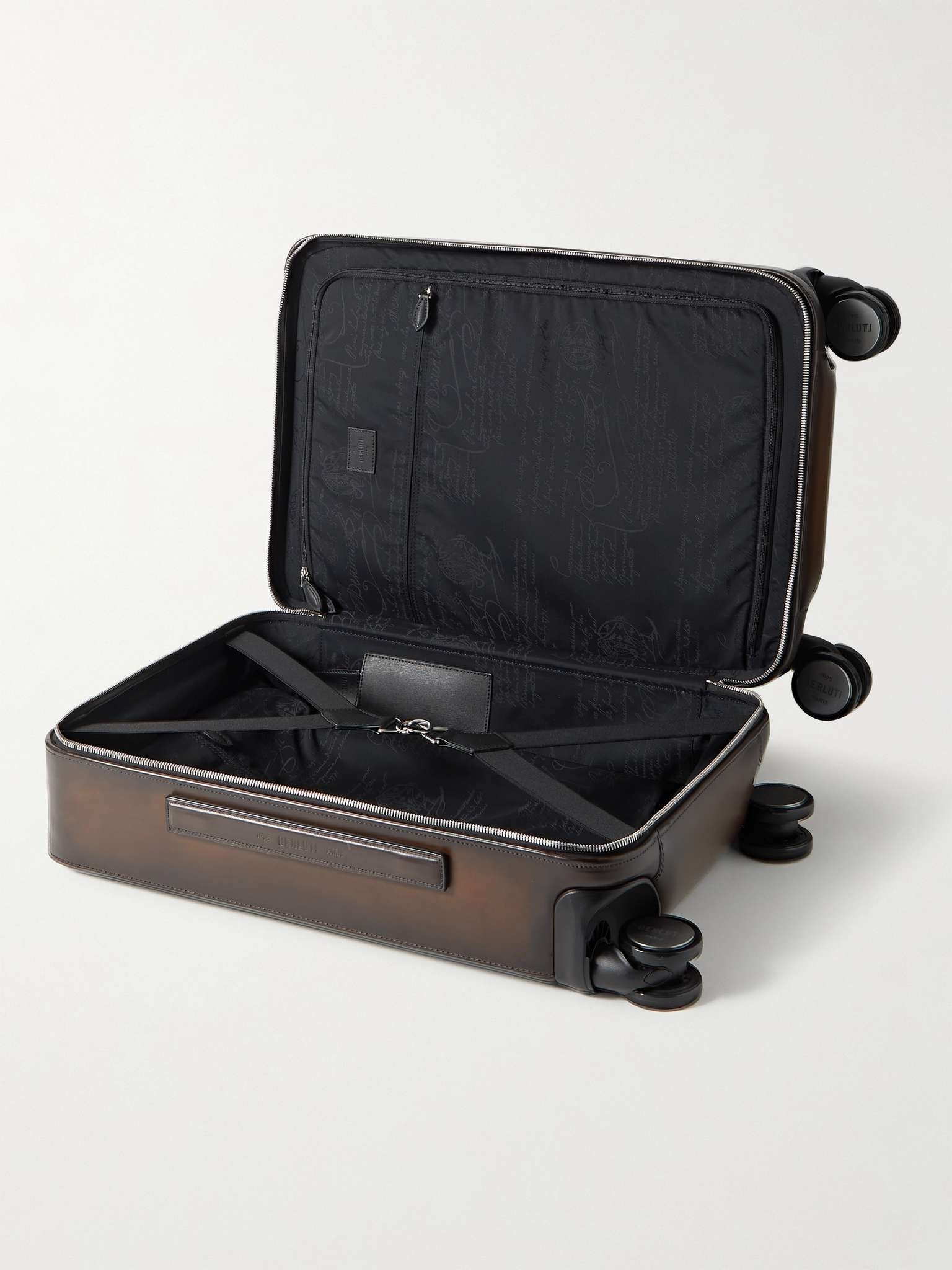 Formula 1005 Scritto Venezia Leather Carry-On Suitcase - 3