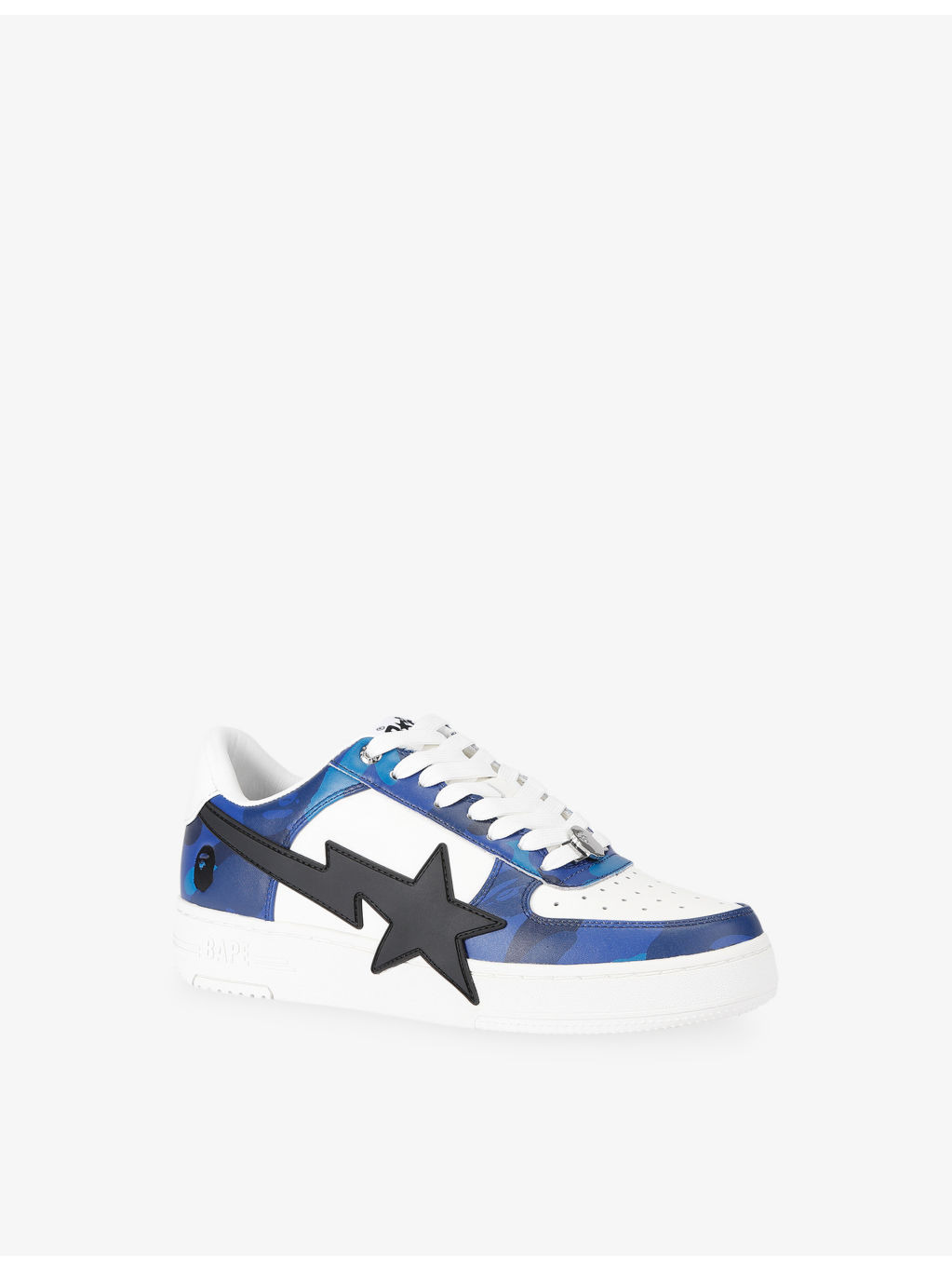 BAPE STA OS #1 M1 Leather Trainers - 3
