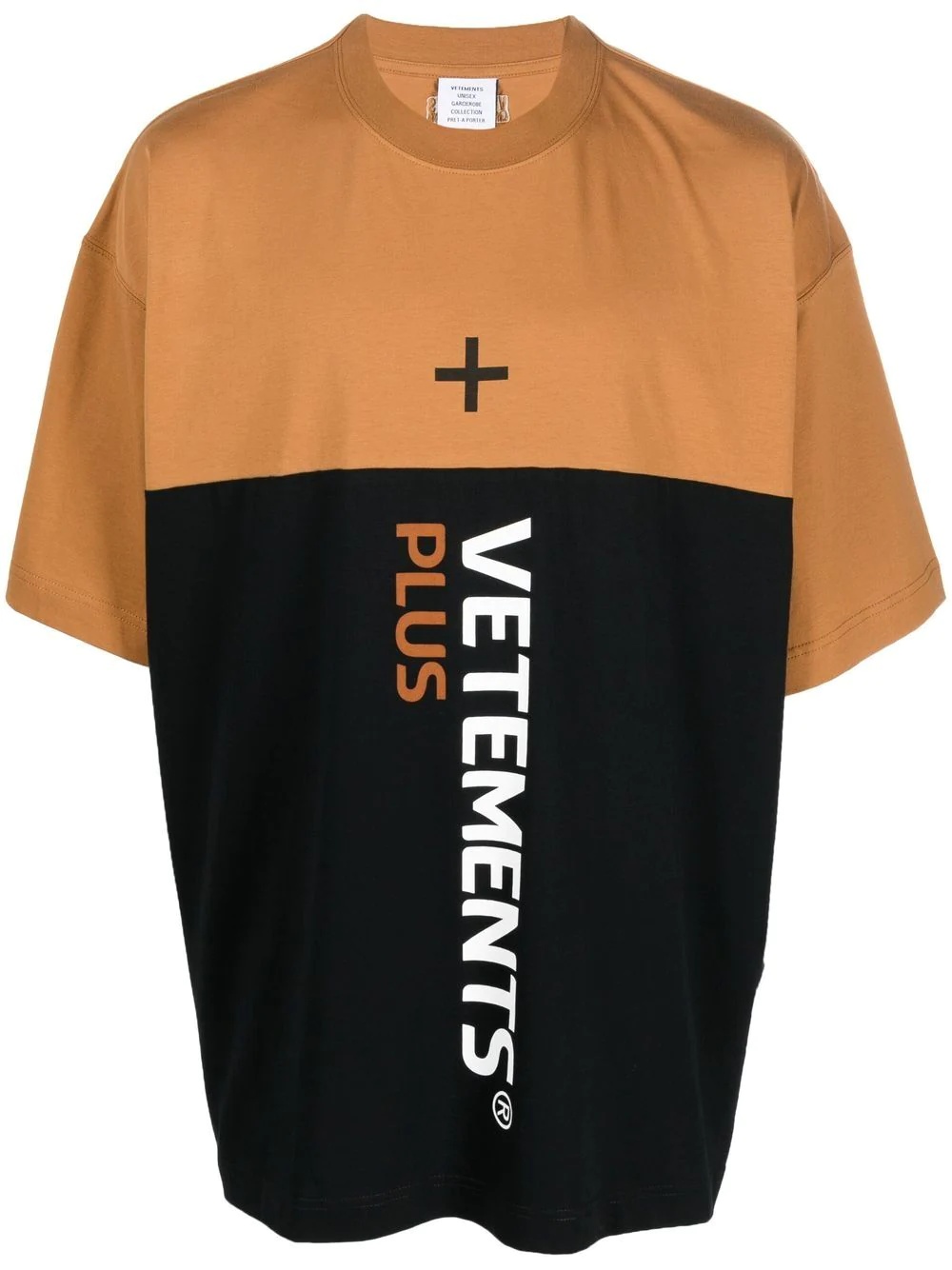 battery logo cotton T-shirt - 1