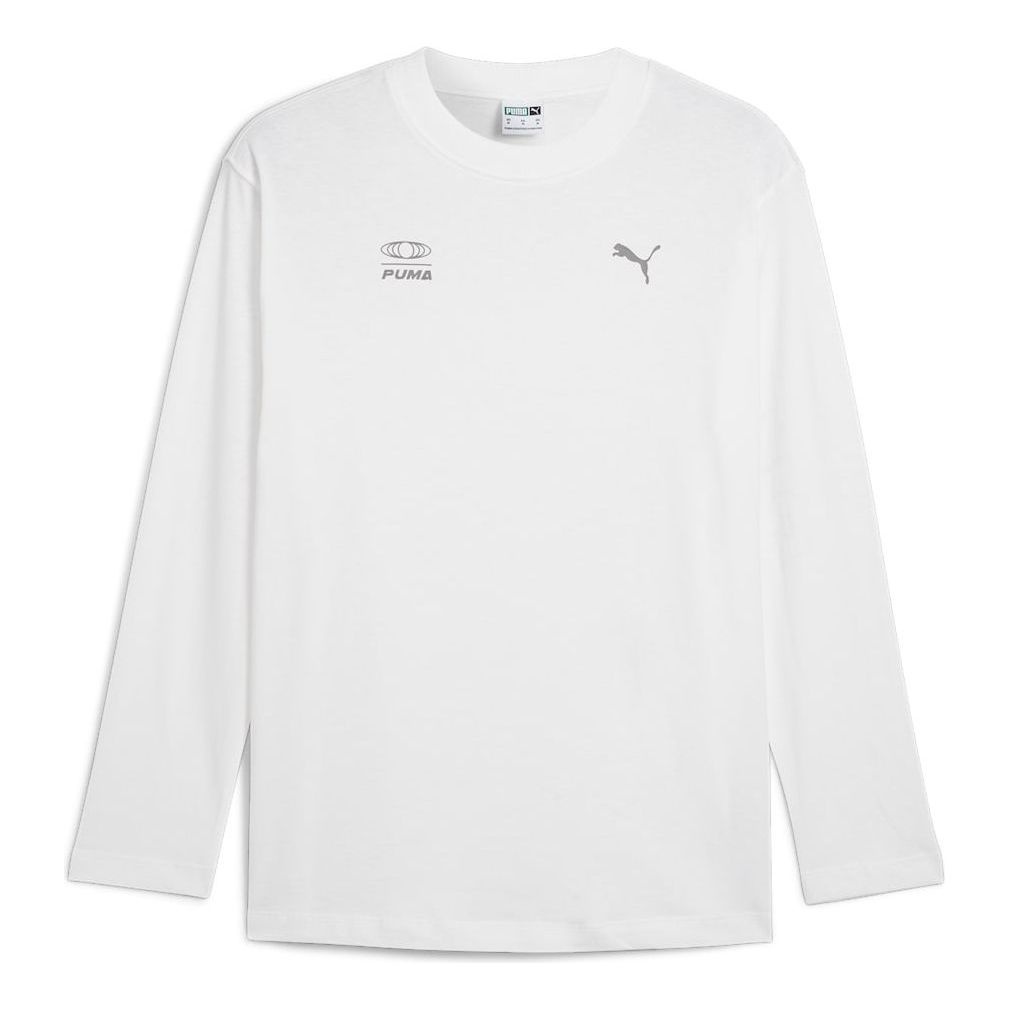 (WMNS) PUMA Dare To Long Sleeve T-shirt 'White' 627991-02 - 1