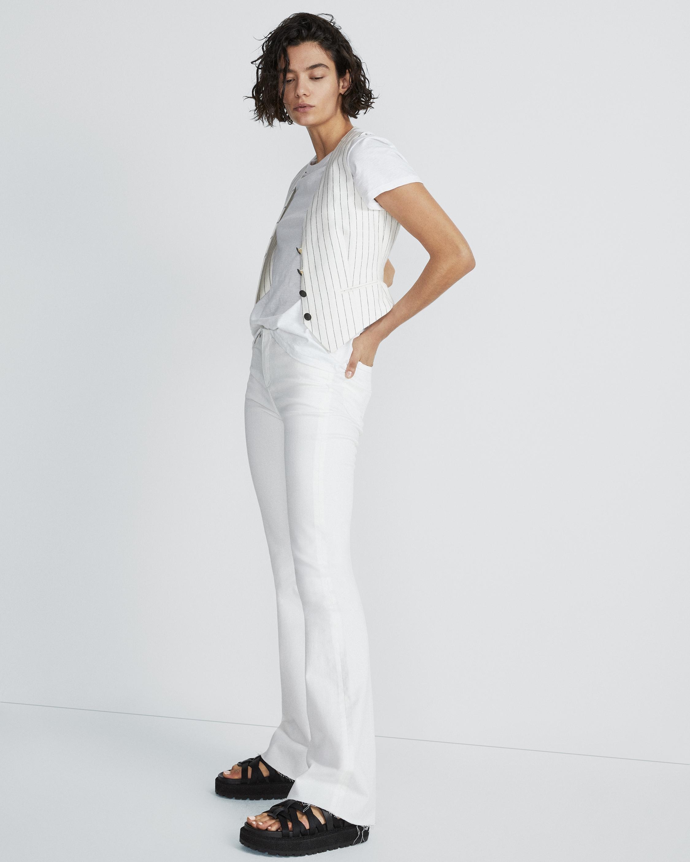 Priya Stripe Linen Vest
Slim Fit Vest - 2