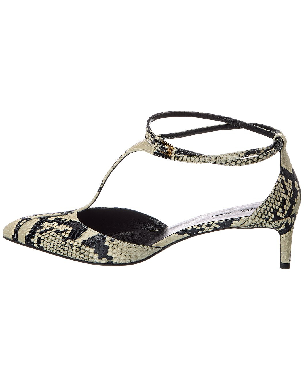 KHAITE Mia Snake-Embossed Leather Pump - 2