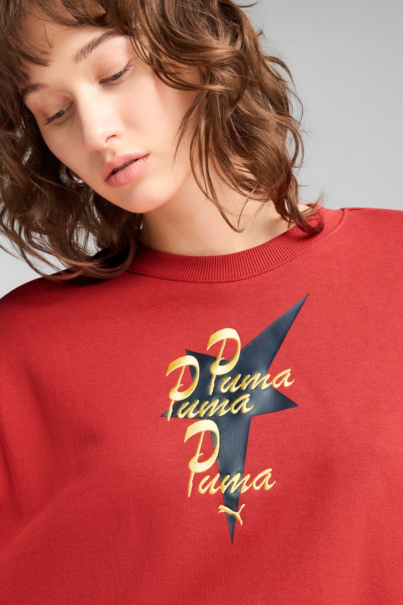 ROAD TO UNITY Women's Oversized Crew Sweatshirt - 4