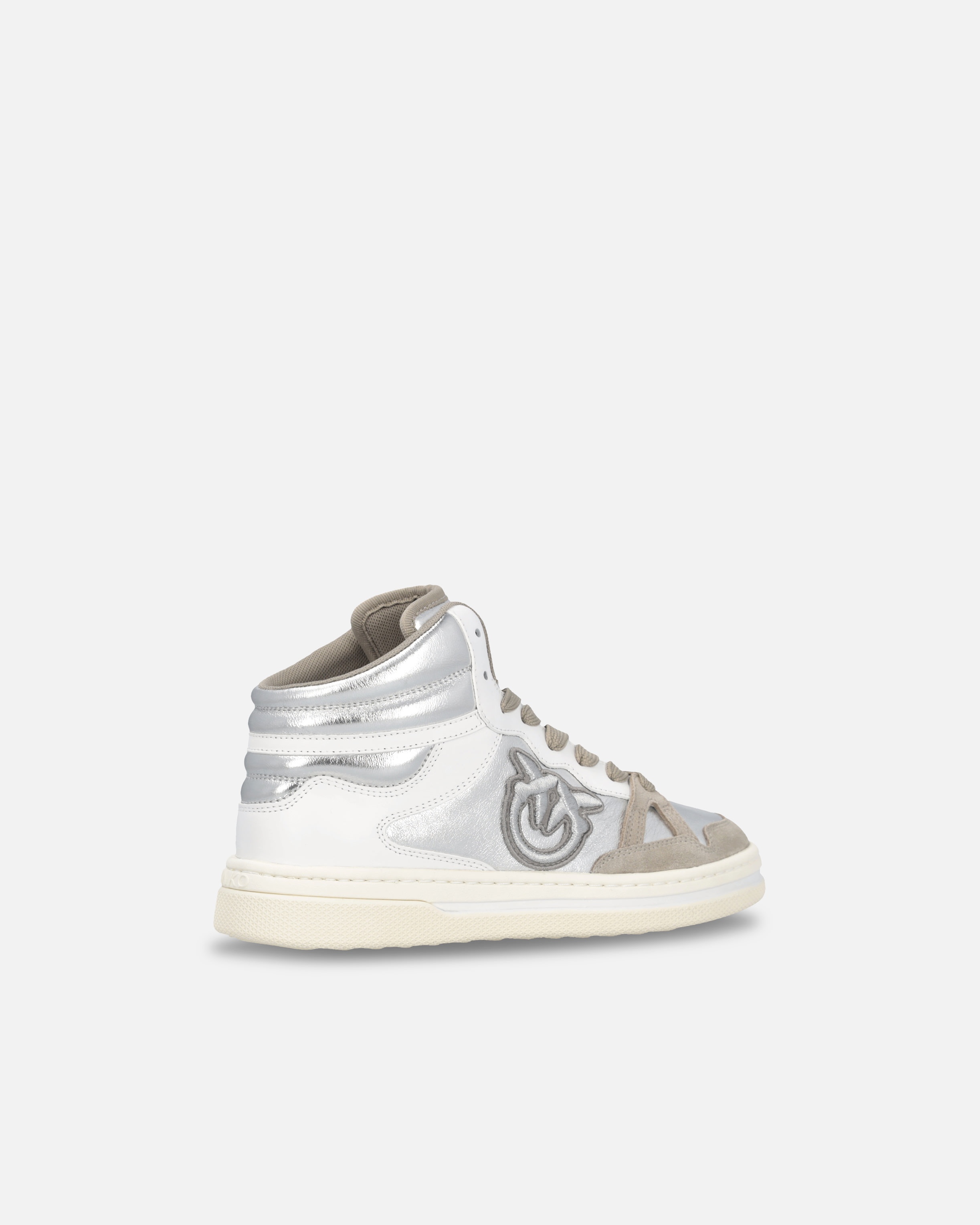 LAMINATED HIGH-TOP SNEAKERS - 3