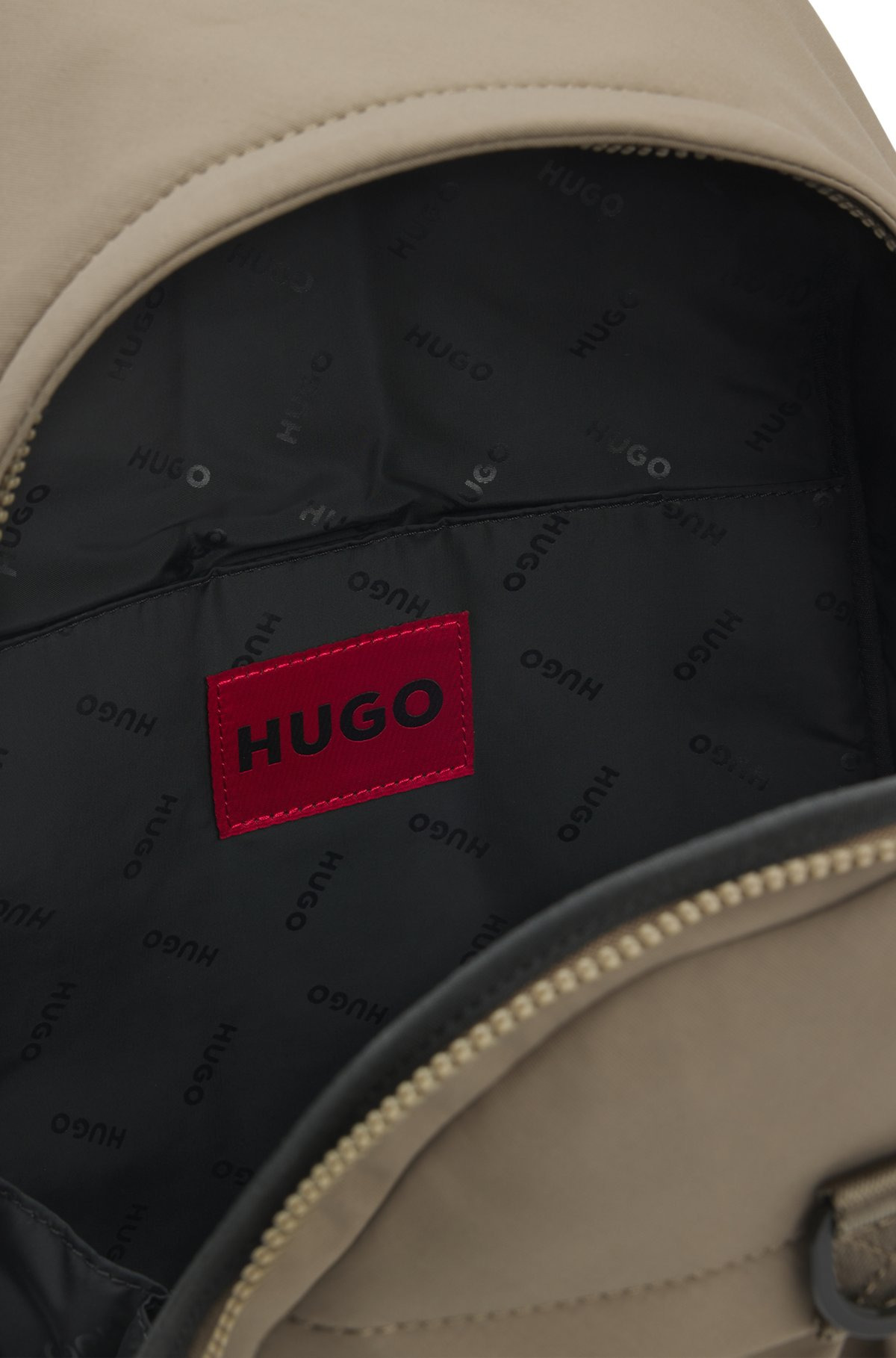 BACKPACK WITH 3D RUBBER LOGO PATCH - 3
