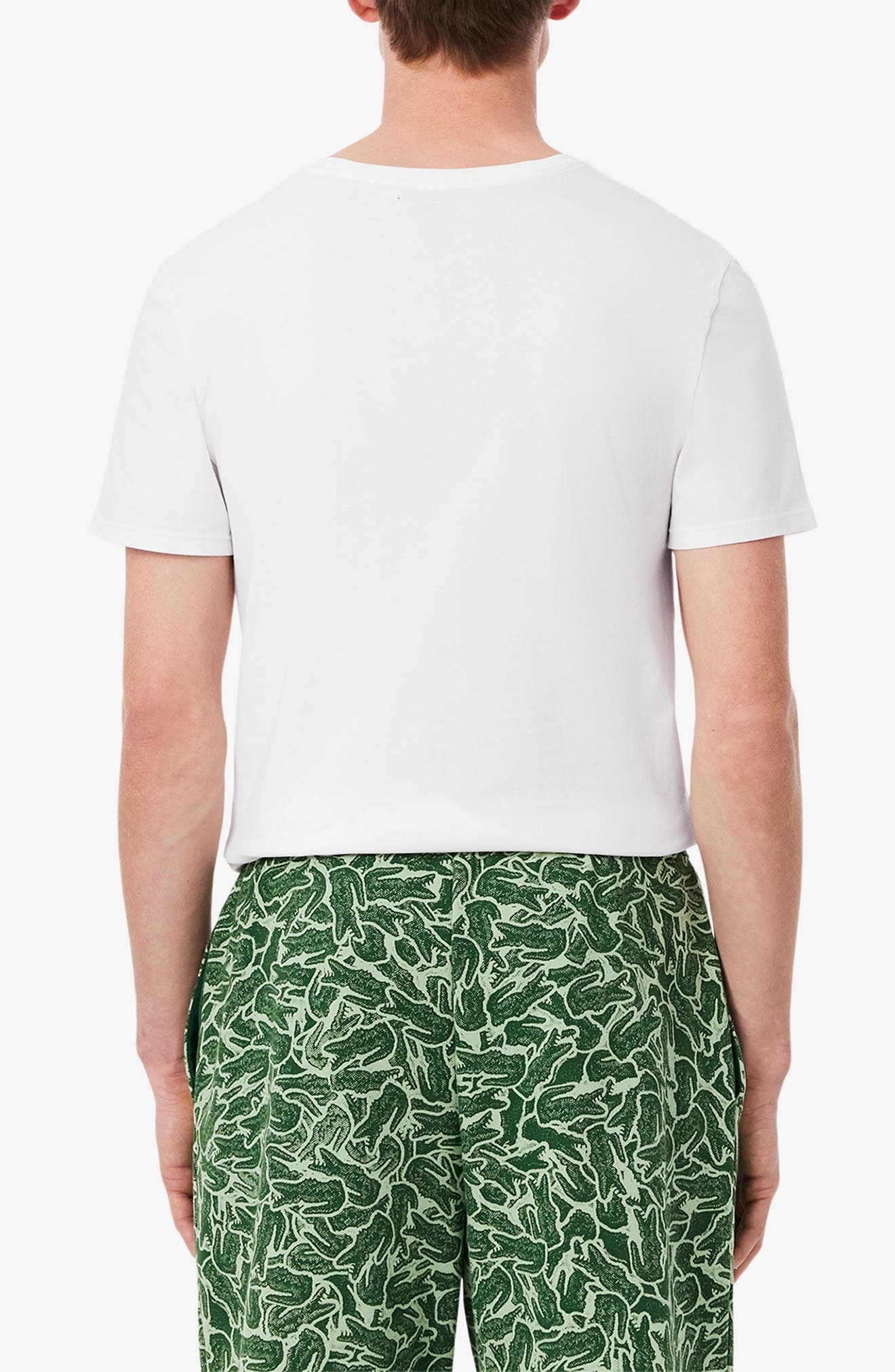 Lacoste 3-Pack Cotton Crewneck T-Shirts in White at Nordstrom - 2