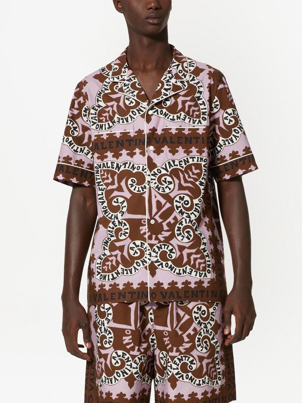 short-sleeve cotton shirt - 3