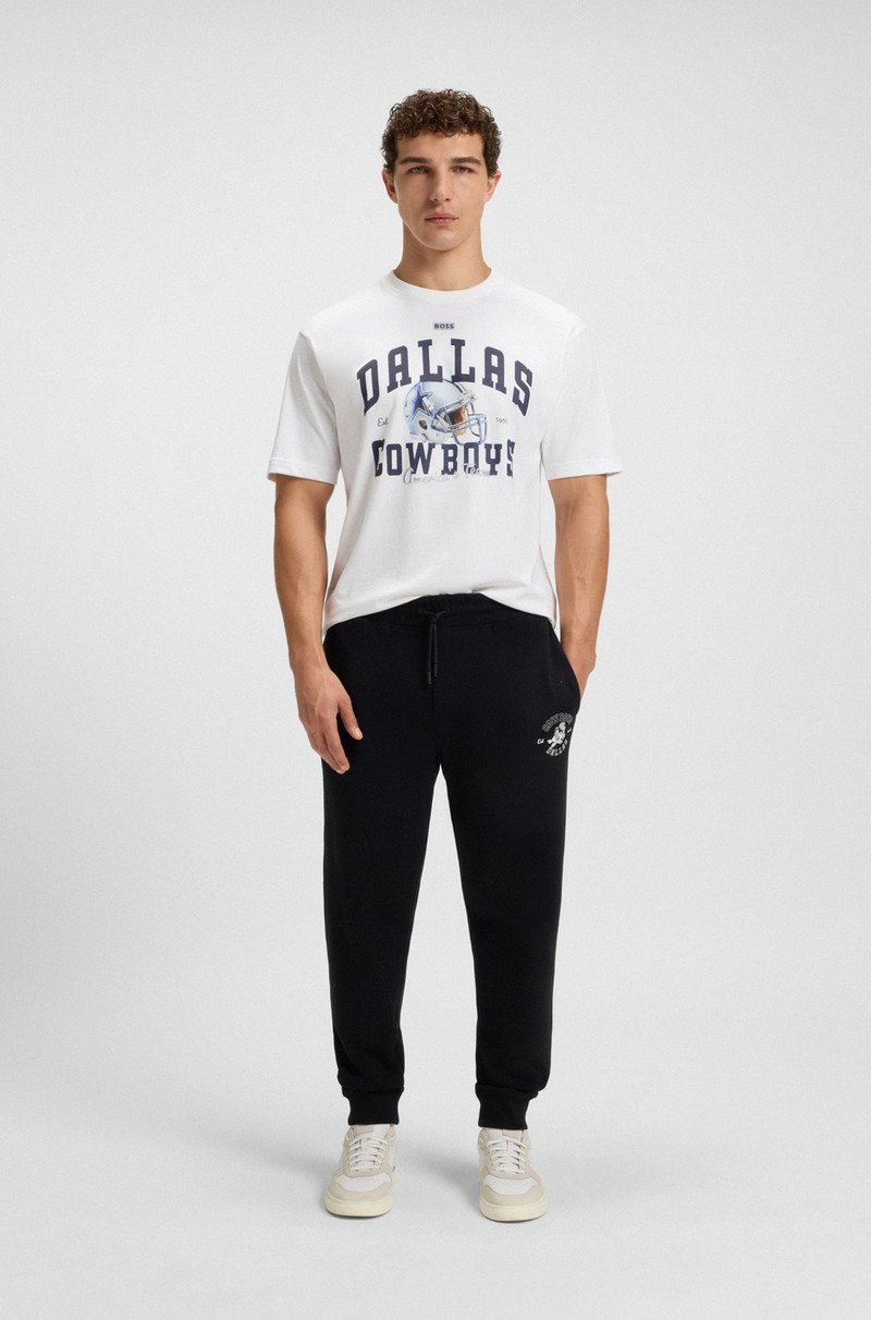 BOSS BOSS X DALLAS COWBOYS T-SHIRT WITH HELMET GRAPHIC outlook