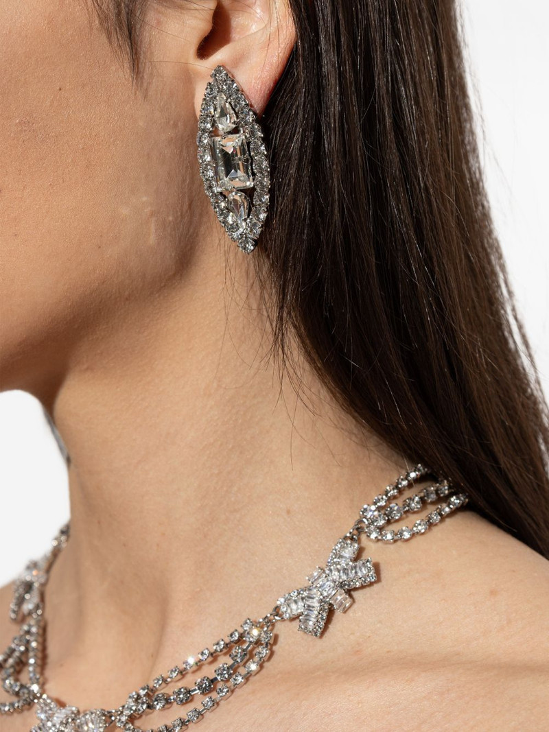 Alessandra Rich crystal bijoux earrings outlook