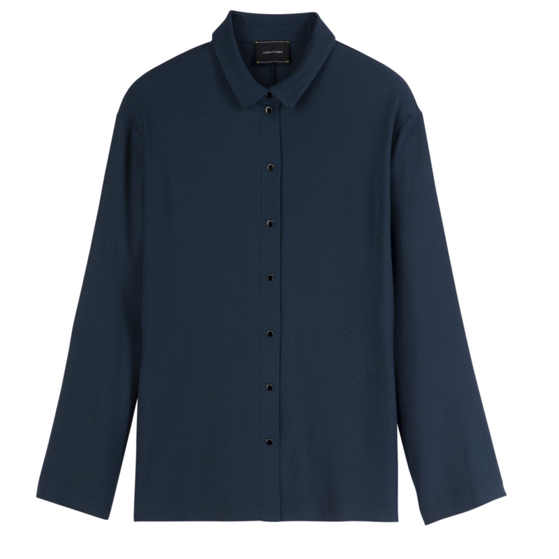 Shirt Ink blue - Crepe 1