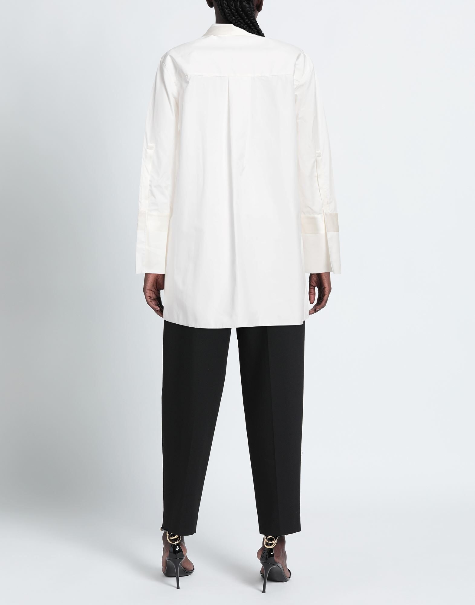 Off white Women's Solid Color Shirts & Blouses - 3