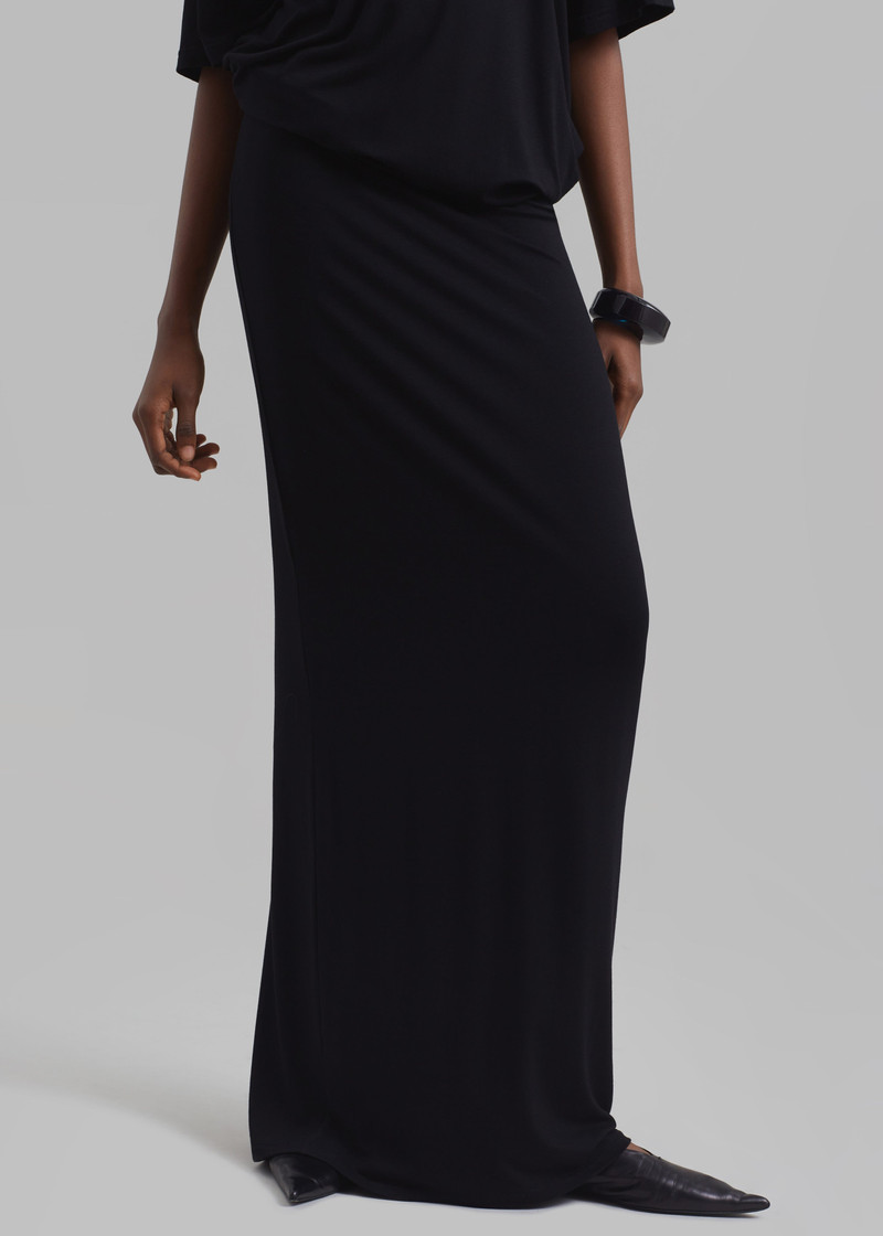 Ella Maxi Skirt - Black 6