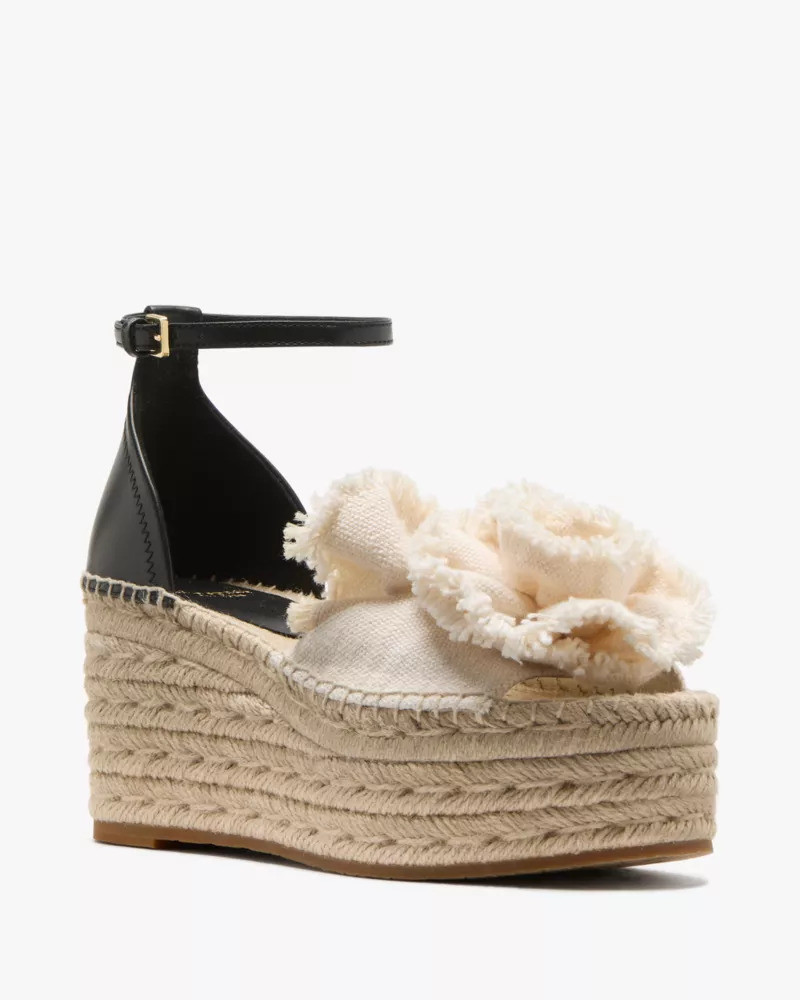 kate spade Flourish Espadrille Wedge Sandals outlook