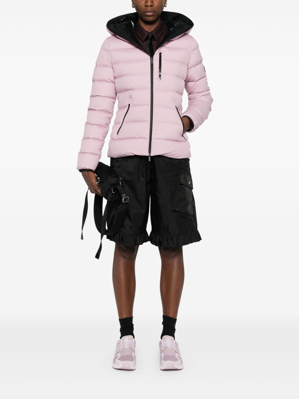 hooded quilted jacket - 2
