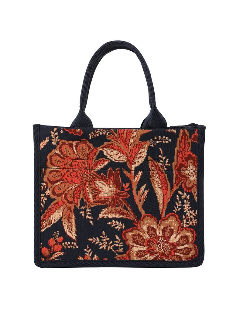 SMALL JACQUARD TOTE 1