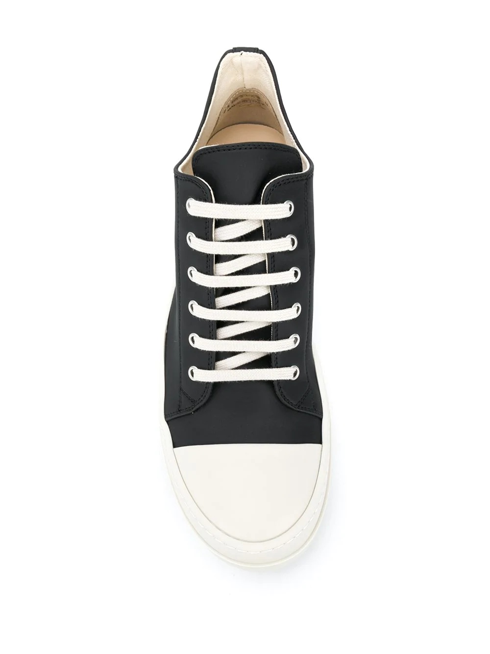 lace-up low-top sneakers  - 4