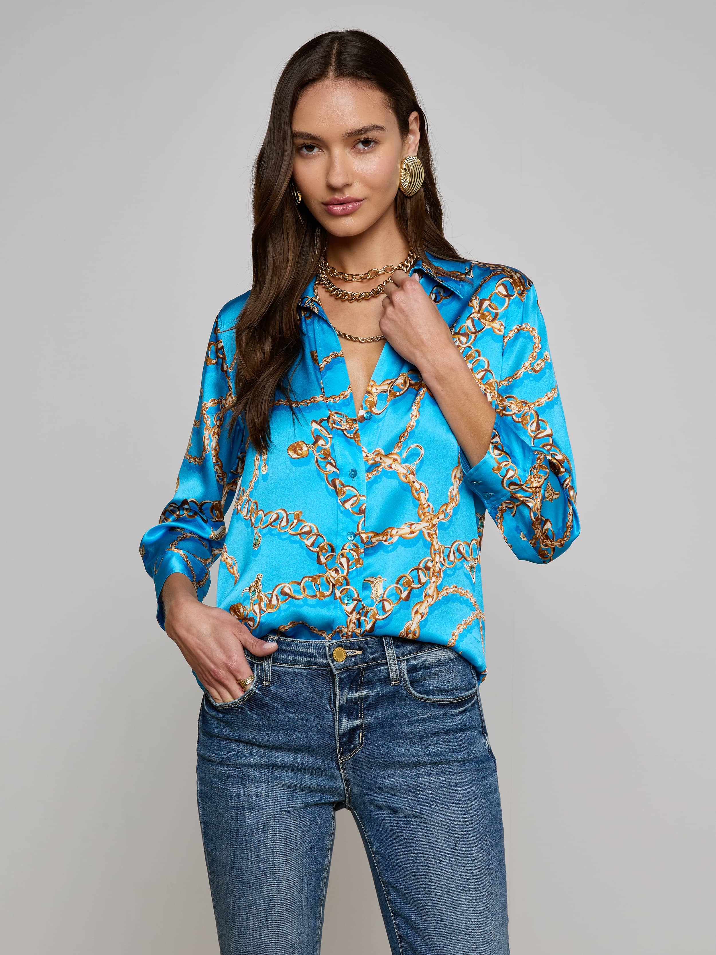 Dani Silk Blouse - 2