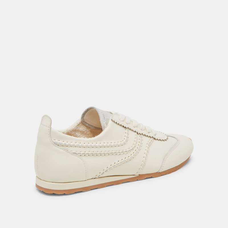 DELANY SNEAKERS OFF WHITE LEATHER 5