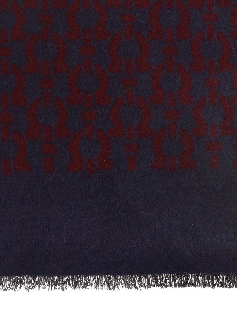 FERRAGAMO Gancini jacquard scarf outlook