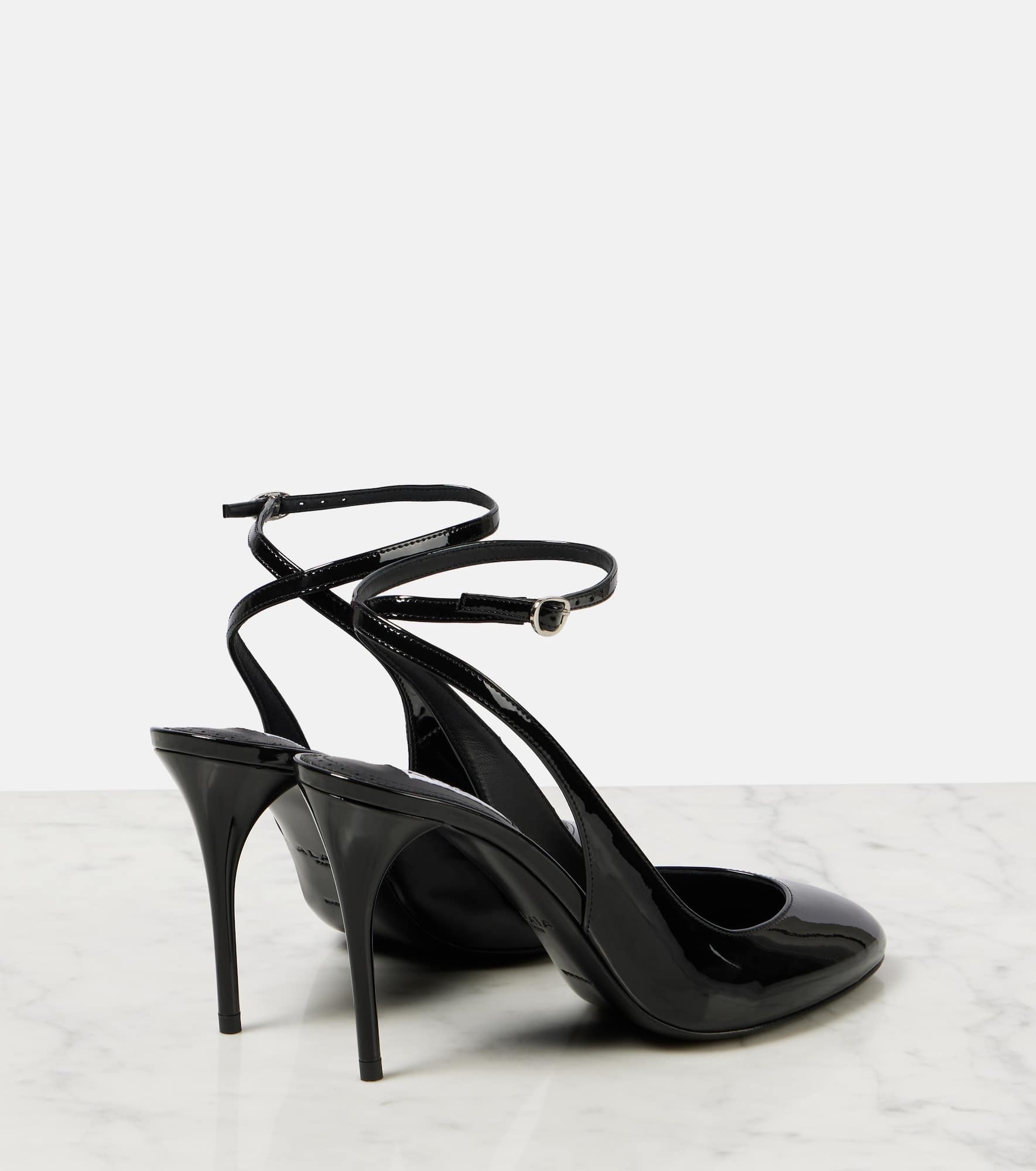 Décolleté 90 patent leather pumps - 2