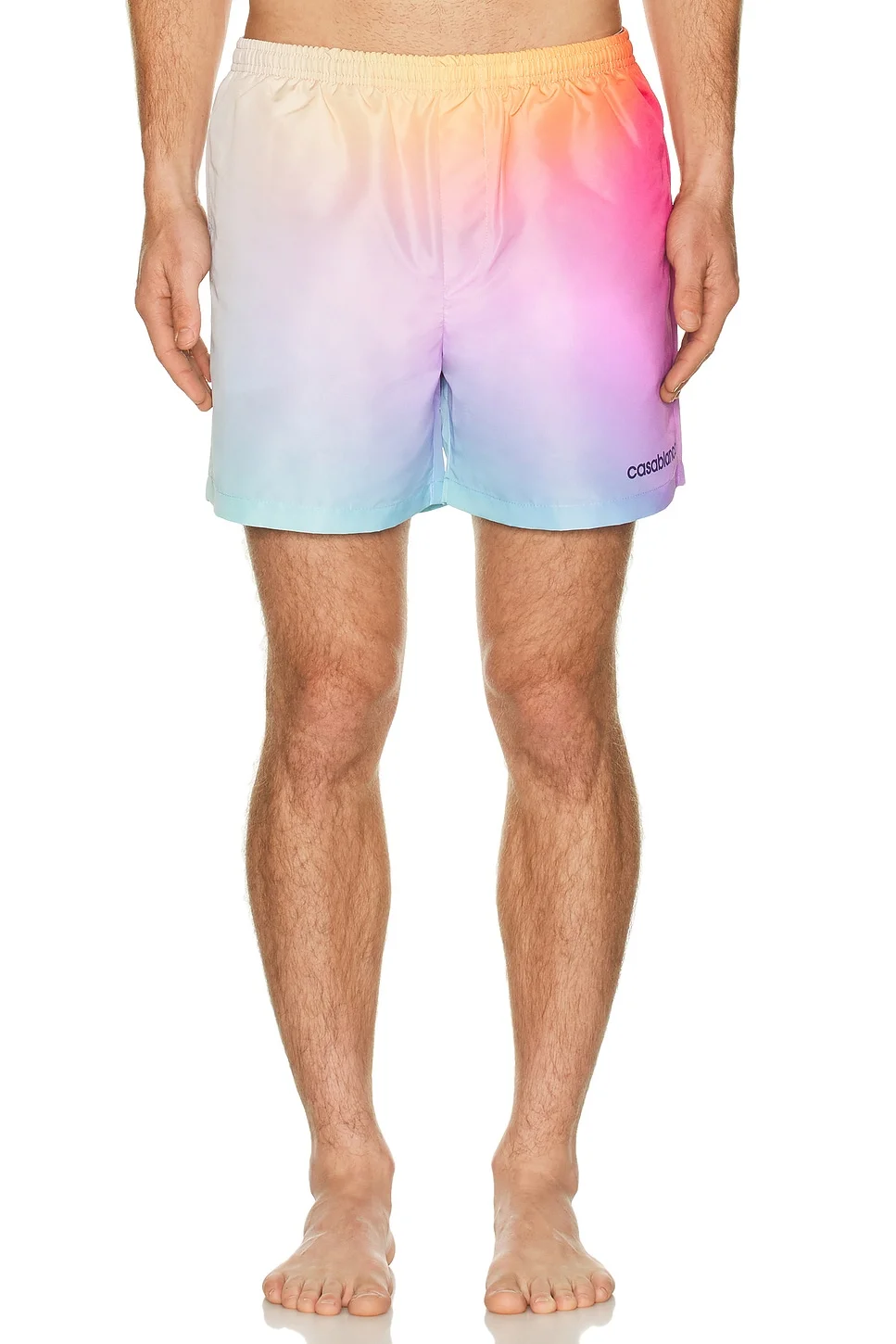 Gradient Printed Swim Shorts - 1