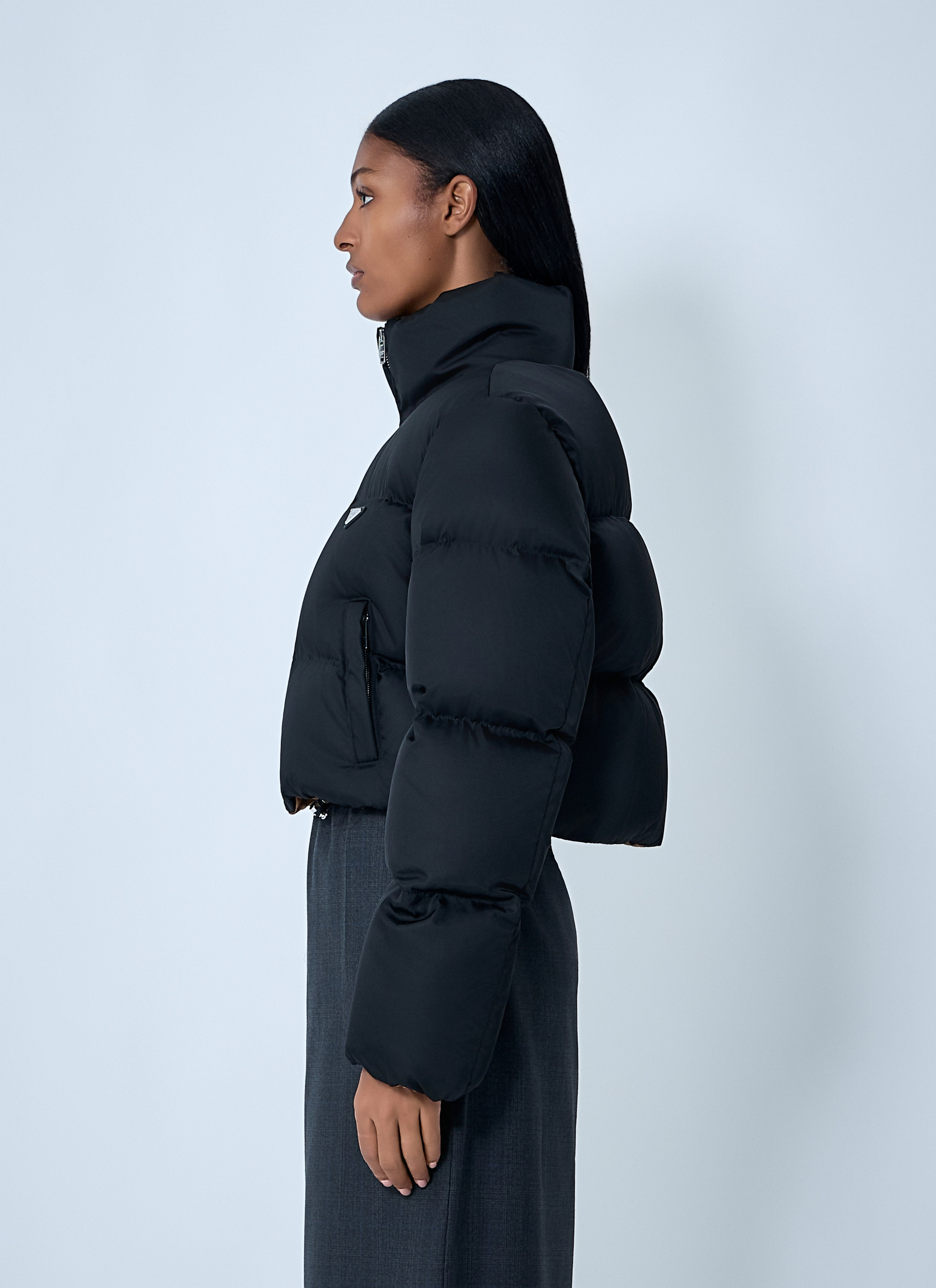 Prada Women Short Re-Nylon Down Jacket - 3