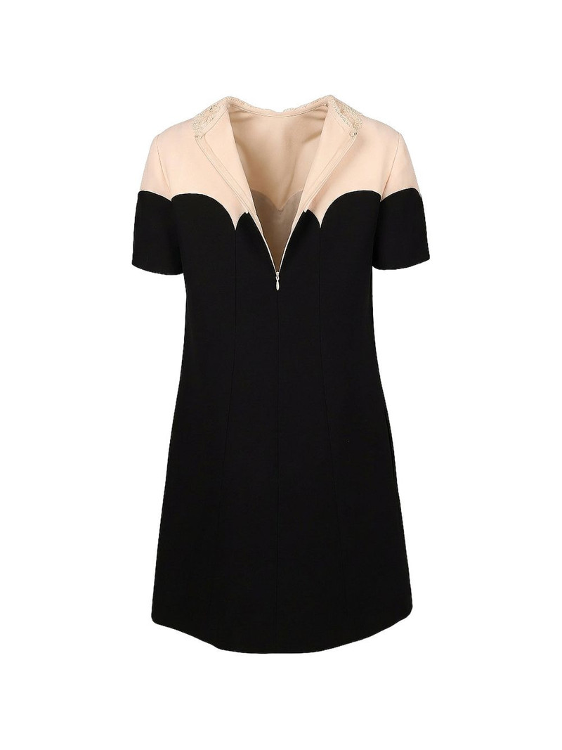 lace-collar mini dress 3