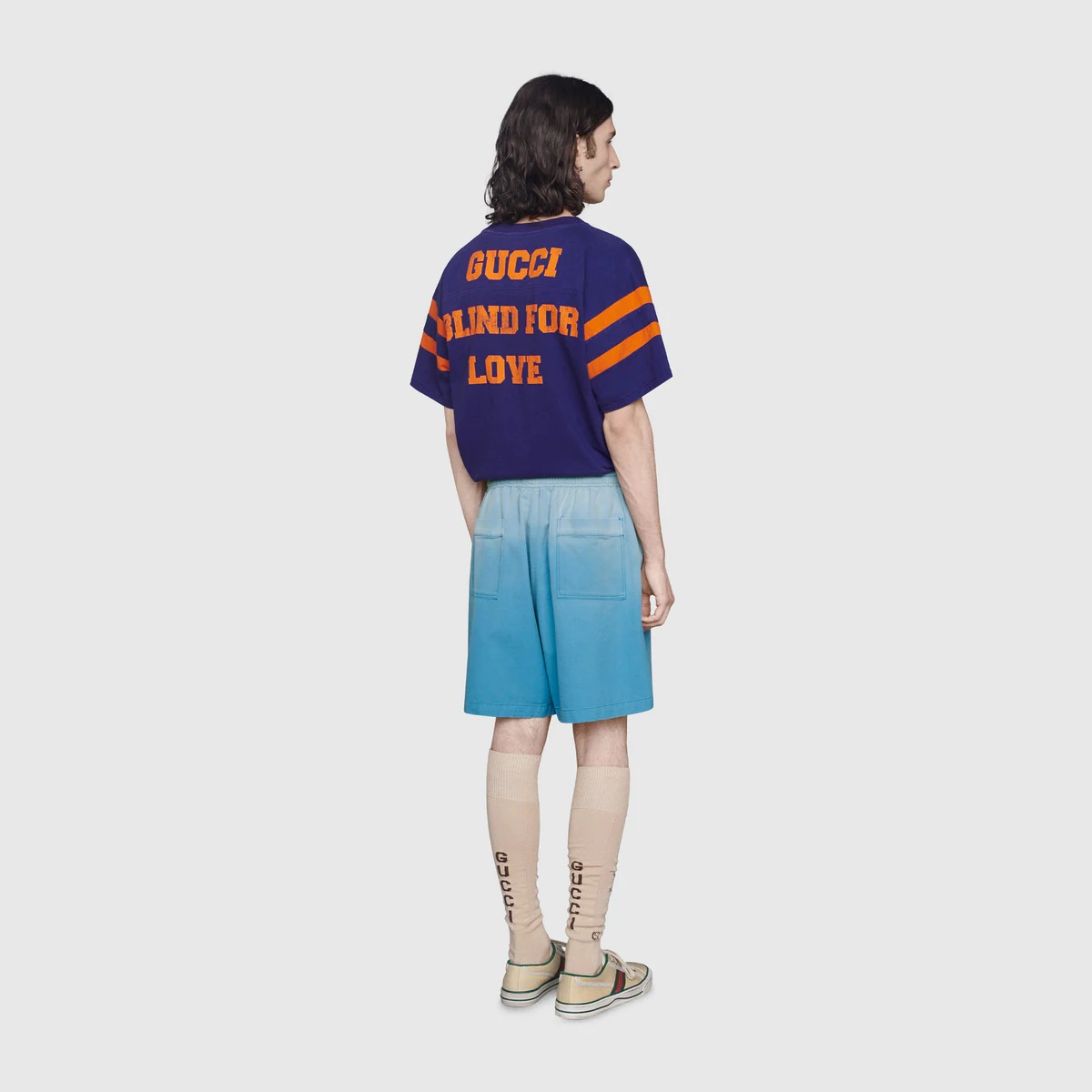 T-shirt with '25 Gucci Eschatology and Blind for Love 1921' print - 2