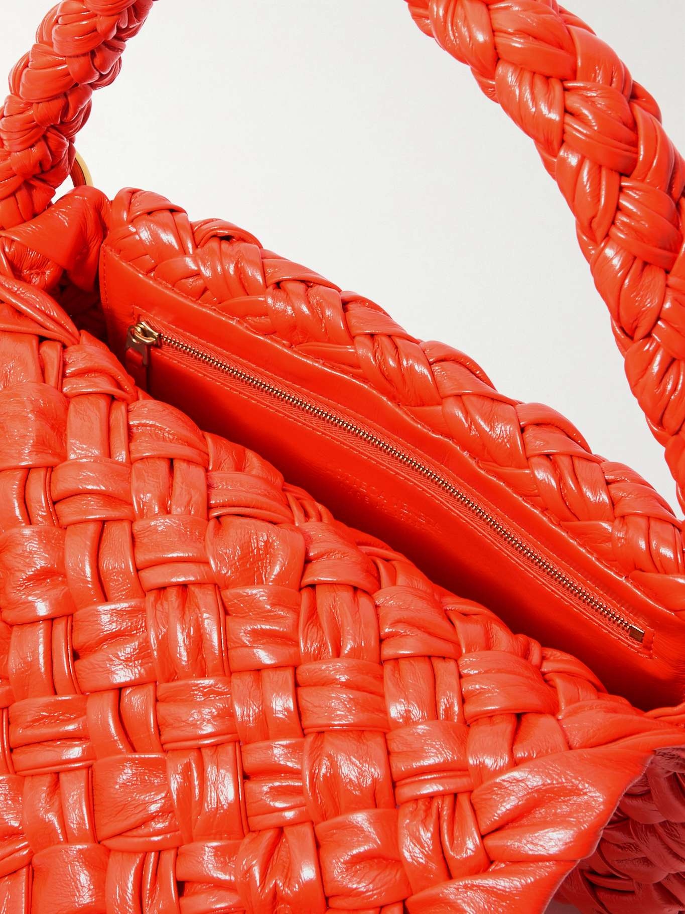 Bottega Veneta Kalimero Città gathered intrecciato leather