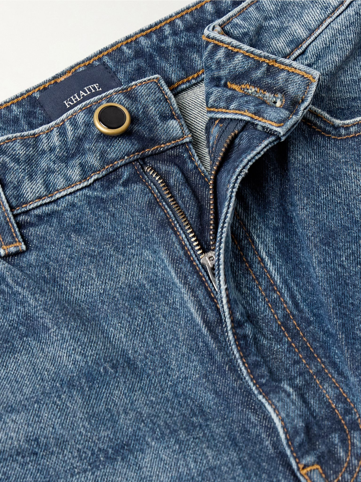 Abigail high-rise straight-leg jeans Light denim - 5