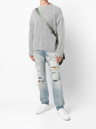 John Elliott fine knit crewneck jumper outlook