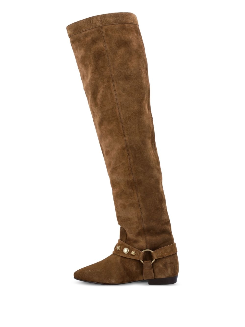 Selize suede buckle boots - 3
