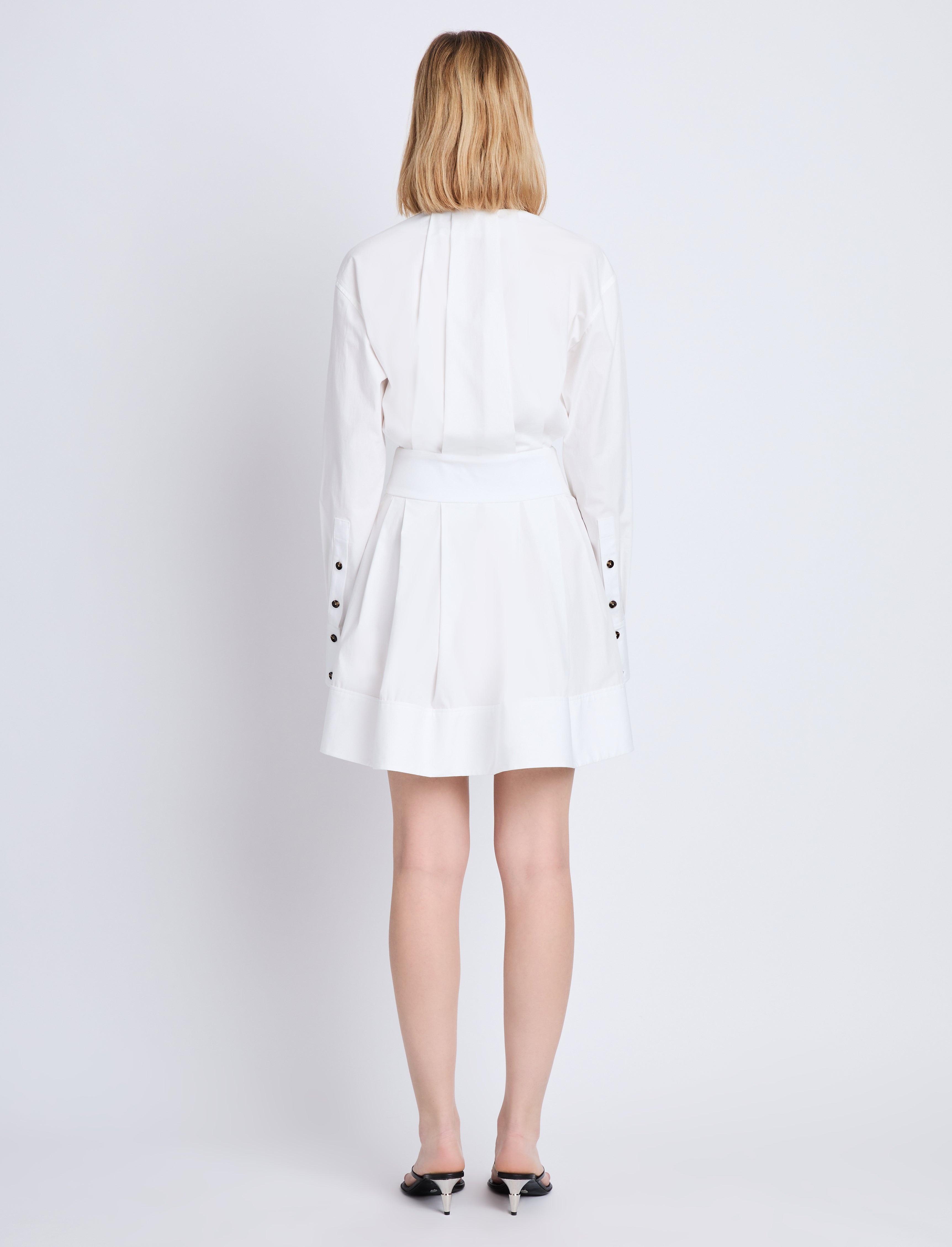 Eileen Dress in Eco Poplin - 4