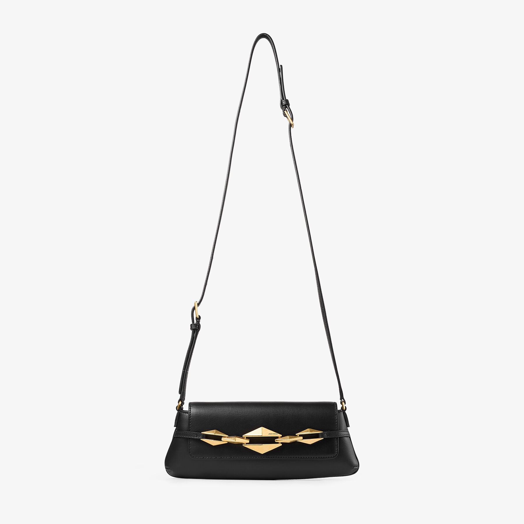 Diamond Shoulder East-West S
Black Calf Leather Shoulder Bag - 1