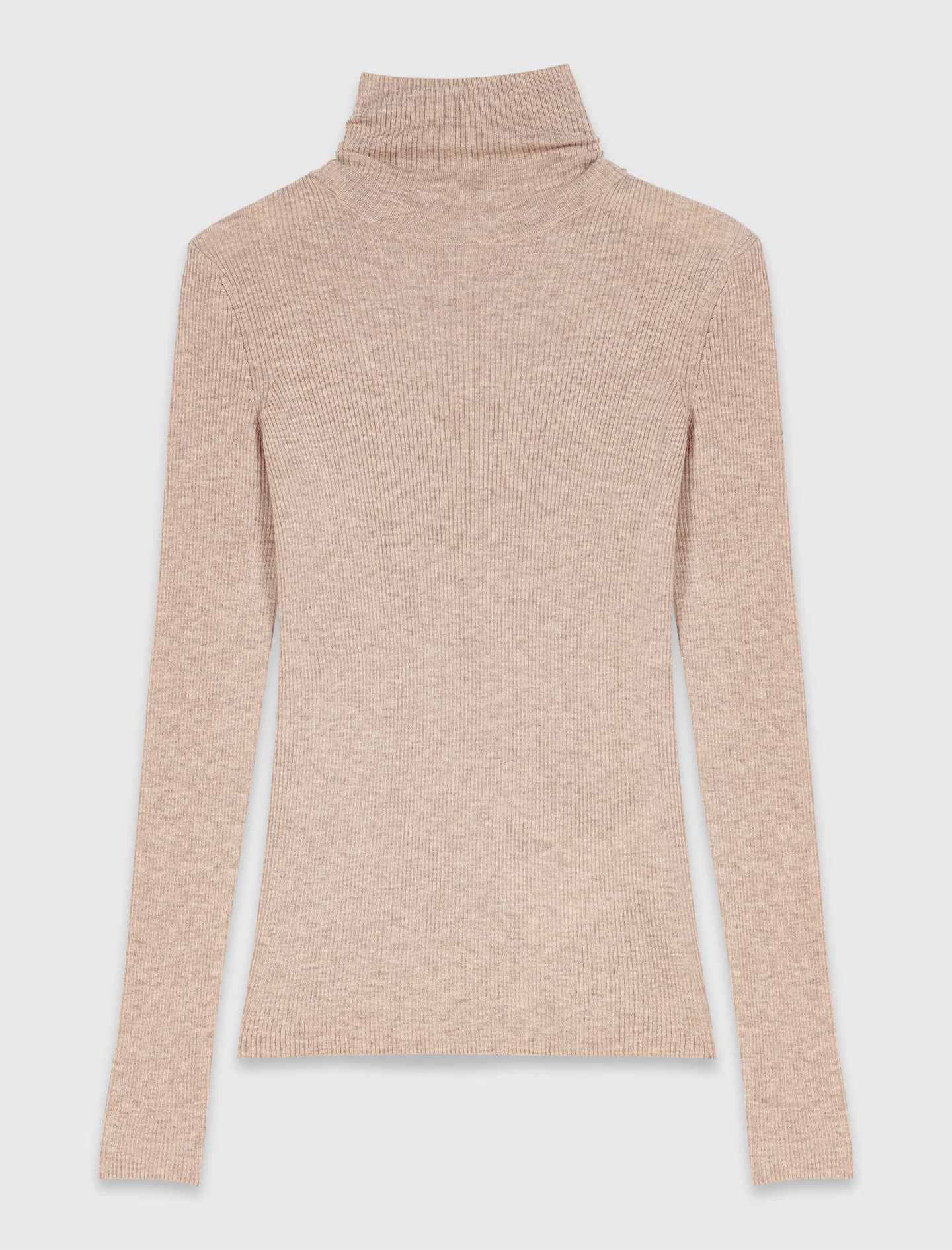 Second-skin high-neck jumper - 1