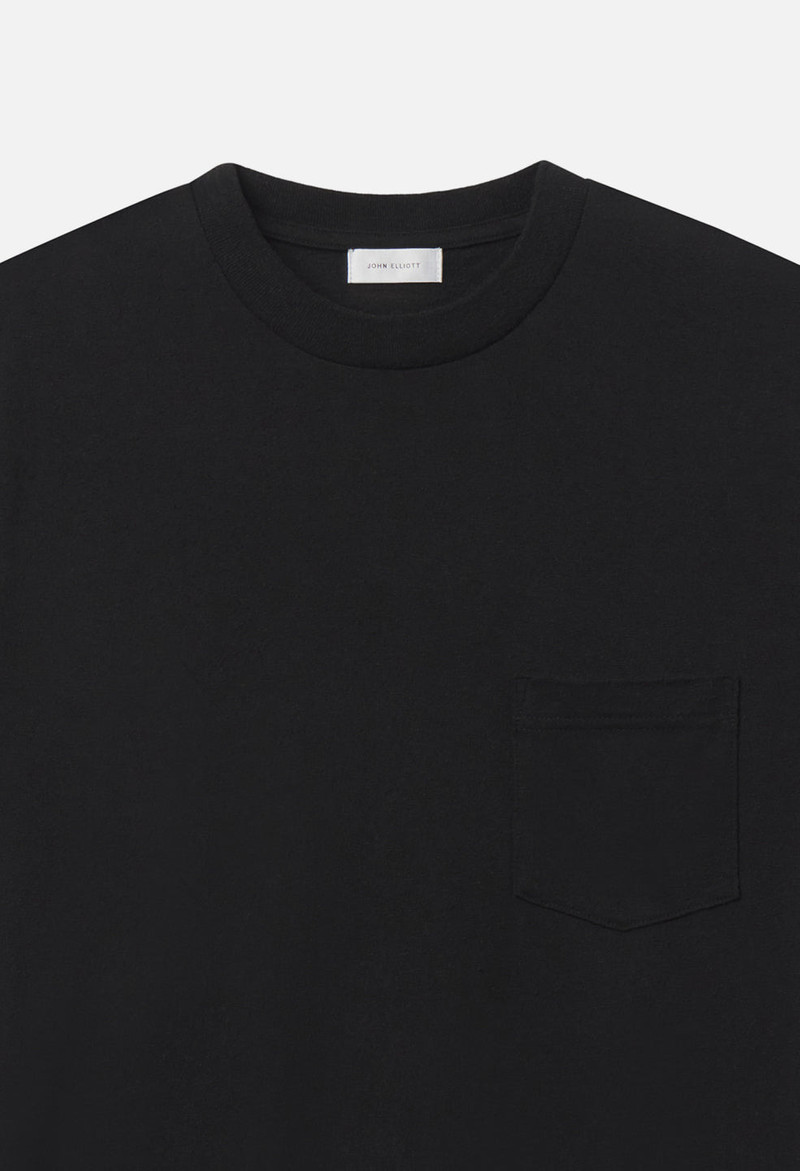 SILK NOIL CAMPUS POCKET TEE 3