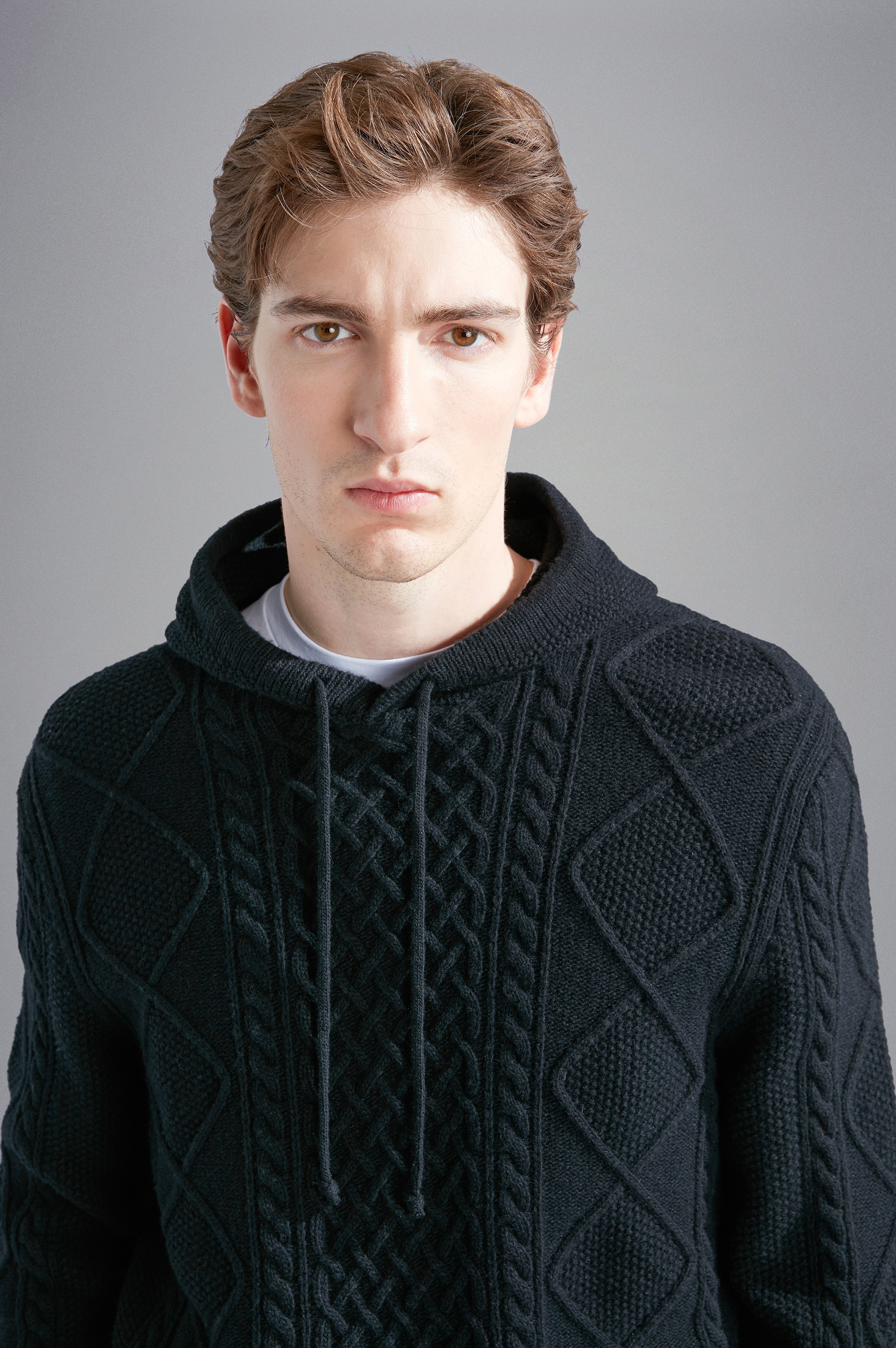 RE-WOOL HOODIE SWEATER - 4