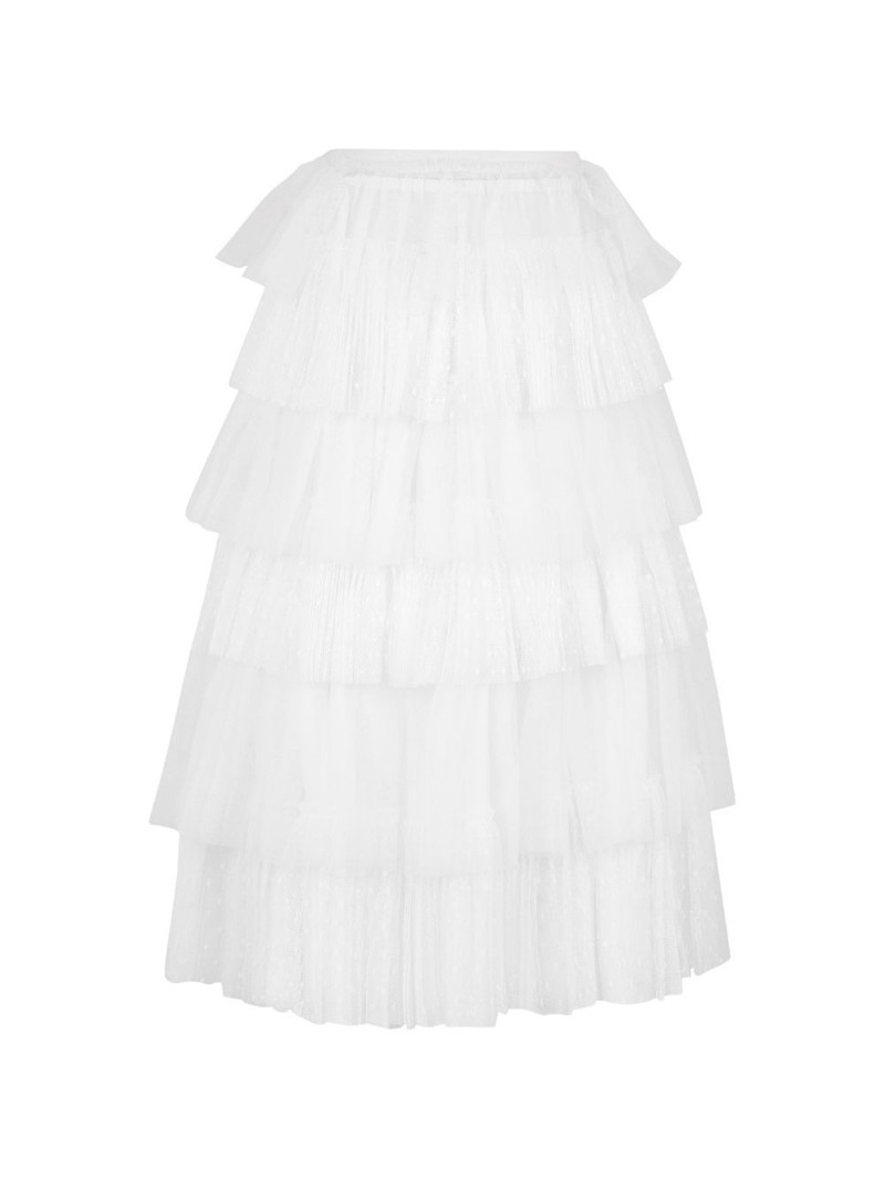 tiered ruffled midi skirt 1
