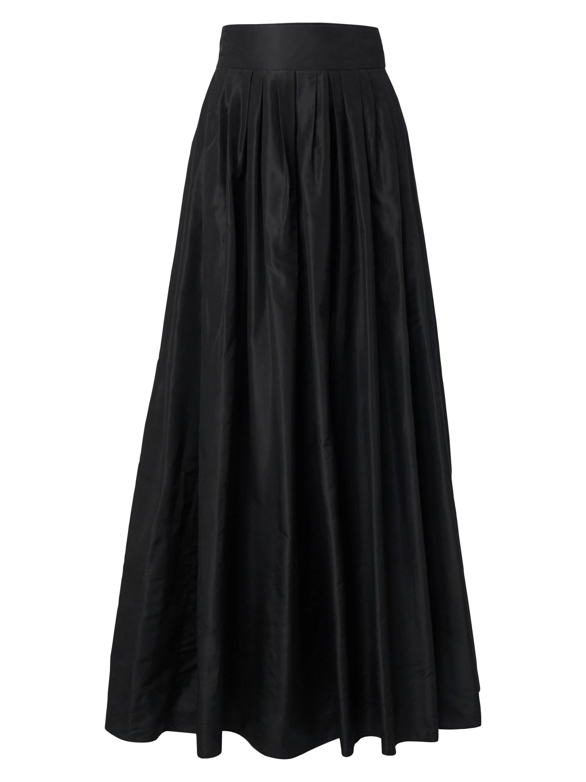 Women's Icon Silk Taffeta Ball Skirt - Black - 1