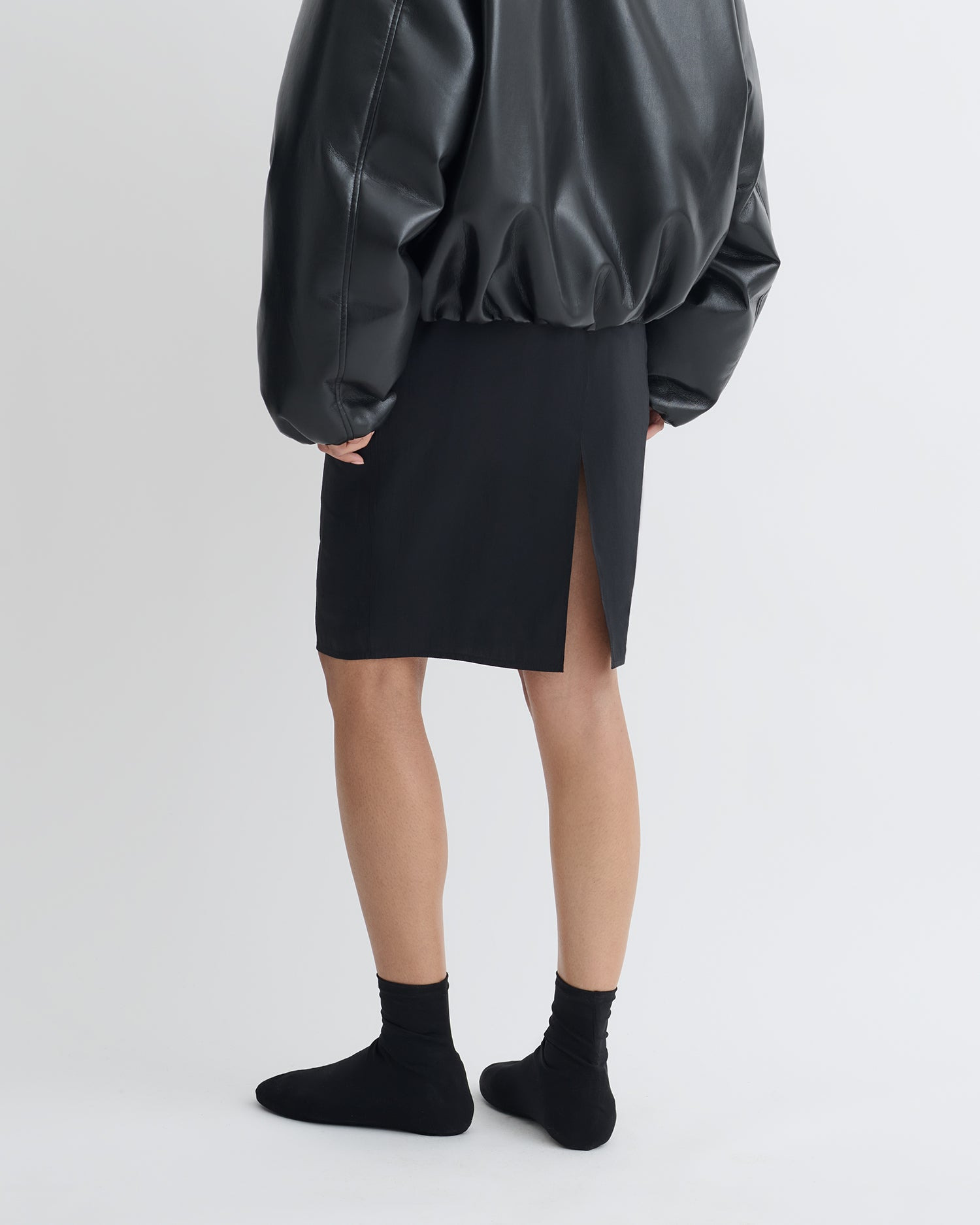 Glass Poplin Skirt - 7
