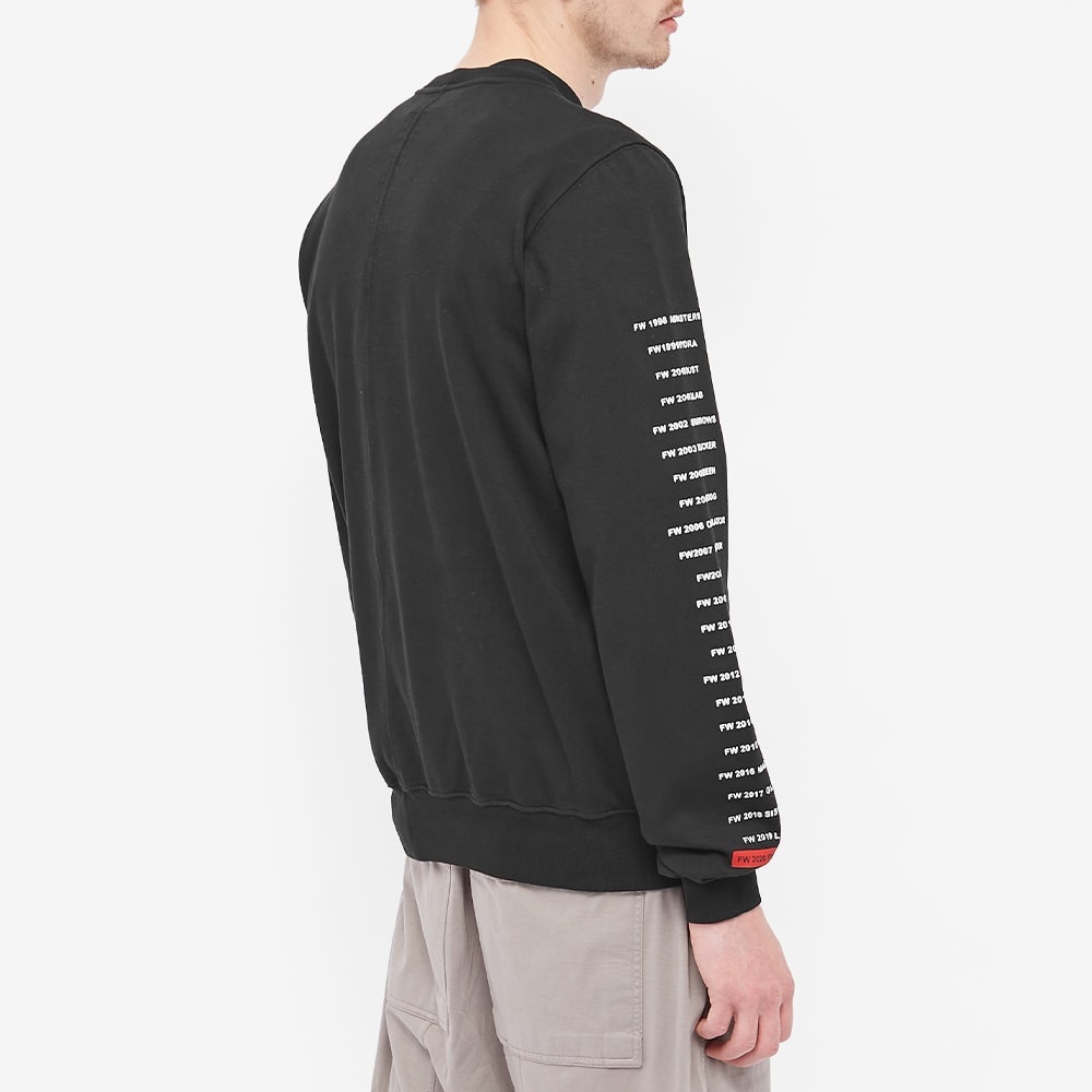 Rick Owens DRKSHDW Printed Arms Crew Sweat - 4