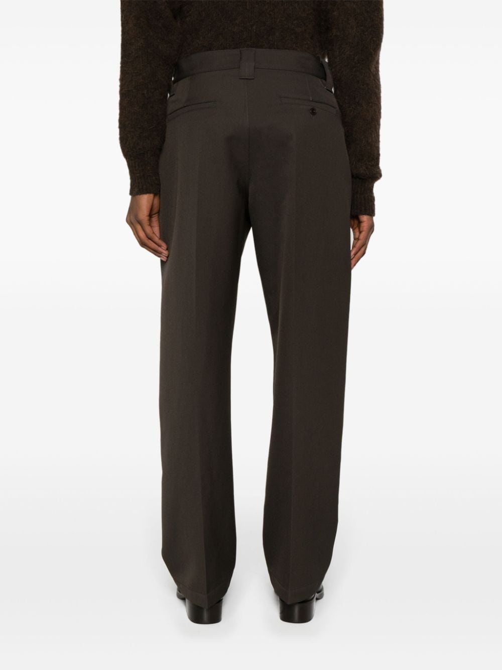 straight-leg trousers - 5
