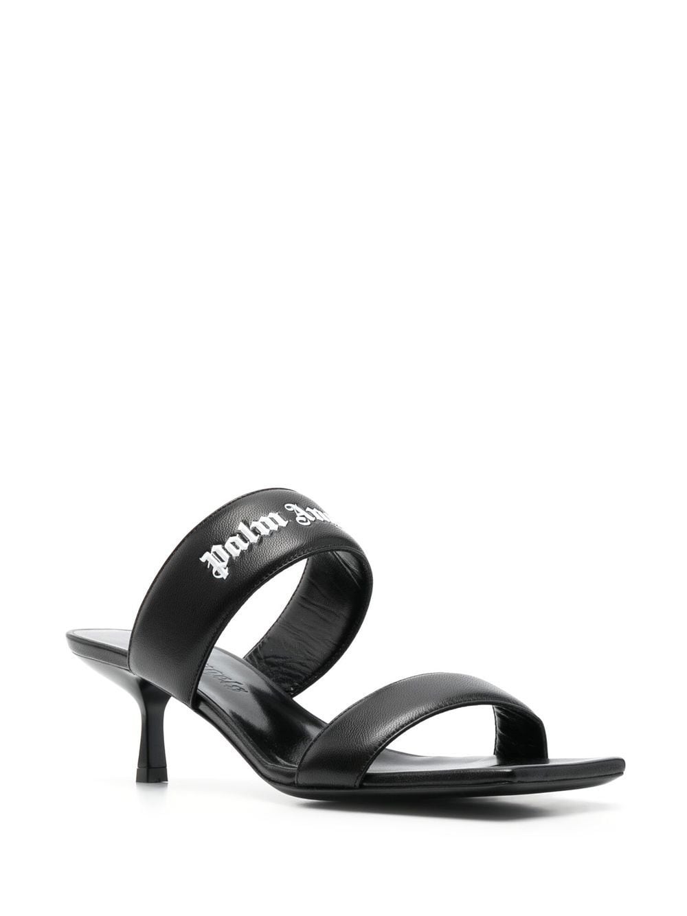 45mm logo band leather mules - 2