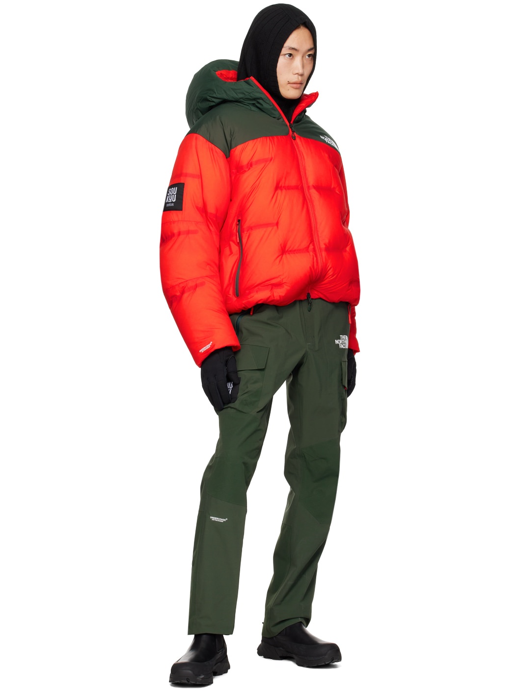 Green The North Face Edition Geodesic Cargo Pants - 4