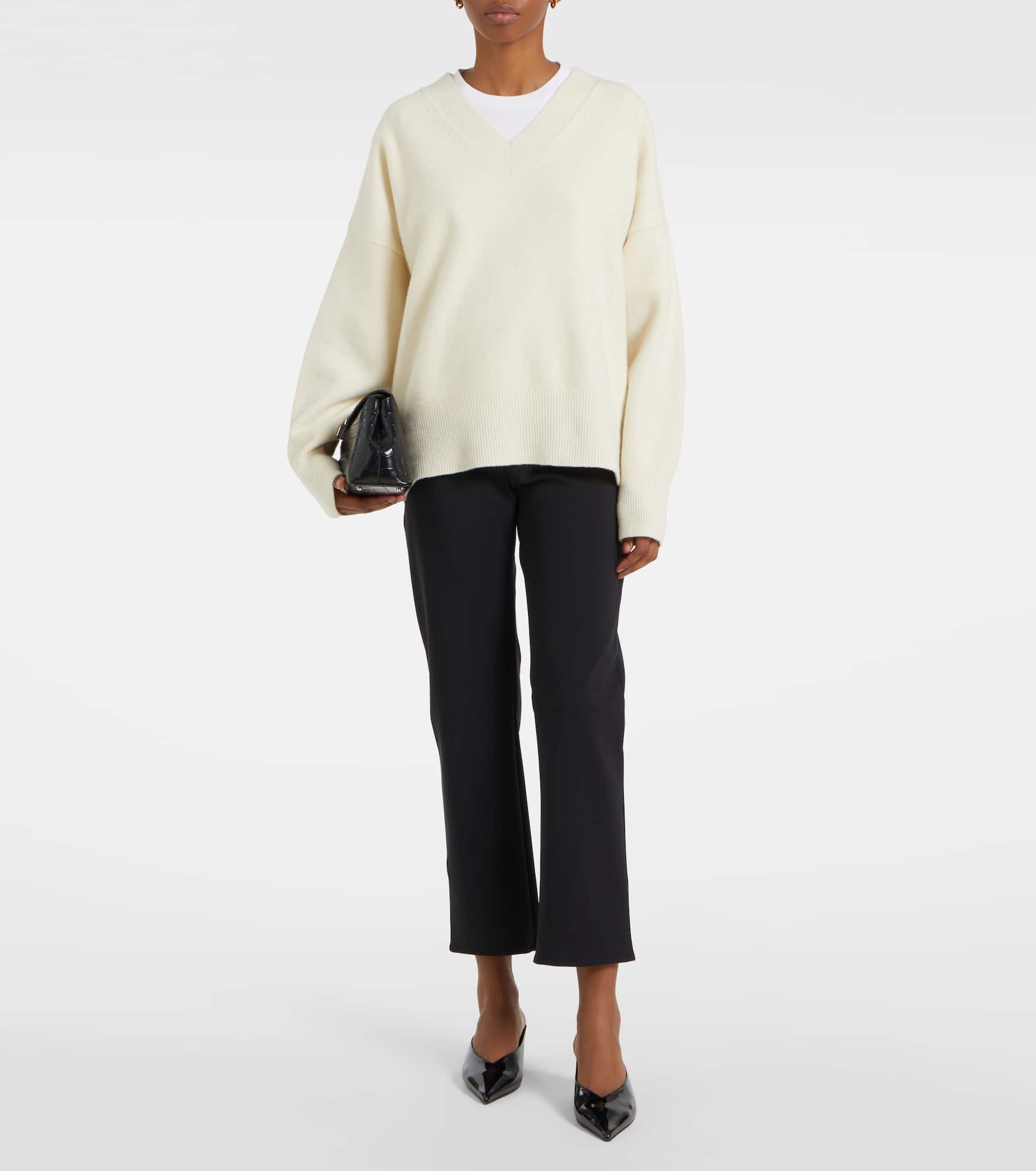 Scuba cropped slim pants - 2