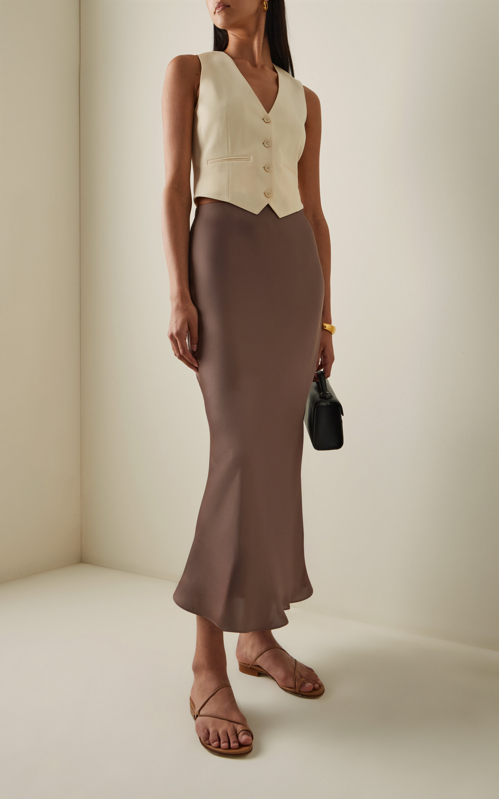 Susan Leather Sandals tan - 2