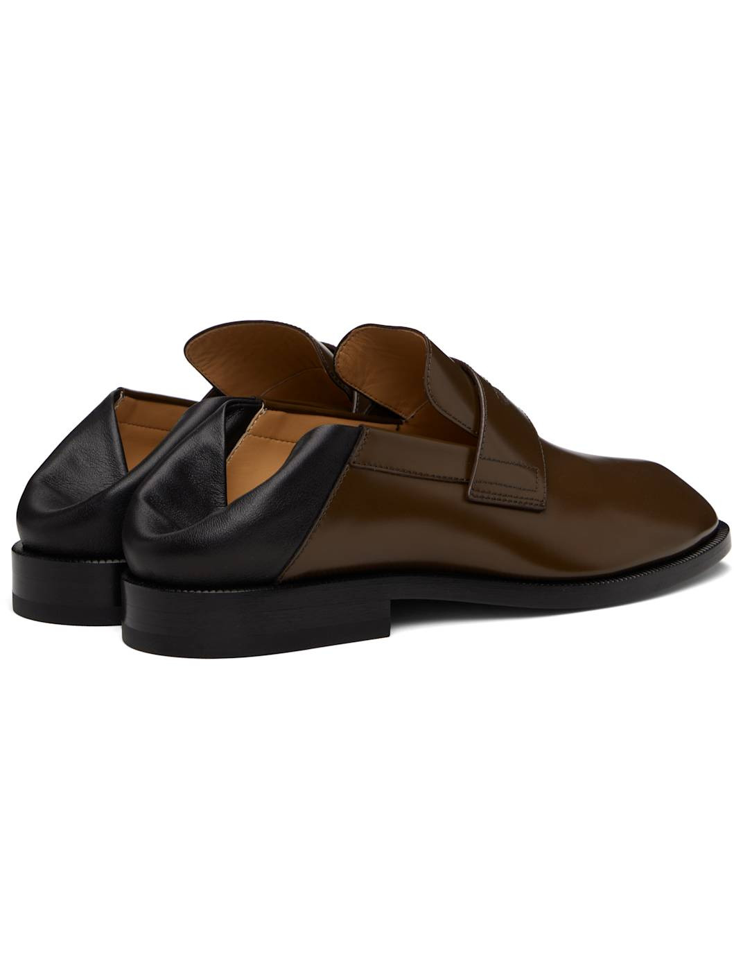 Brown Tabi Babouche Loafers - 5