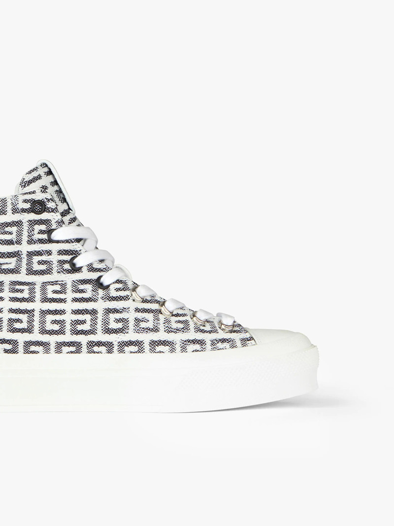HIGH SNEAKERS CITY IN 4G JACQUARD 6