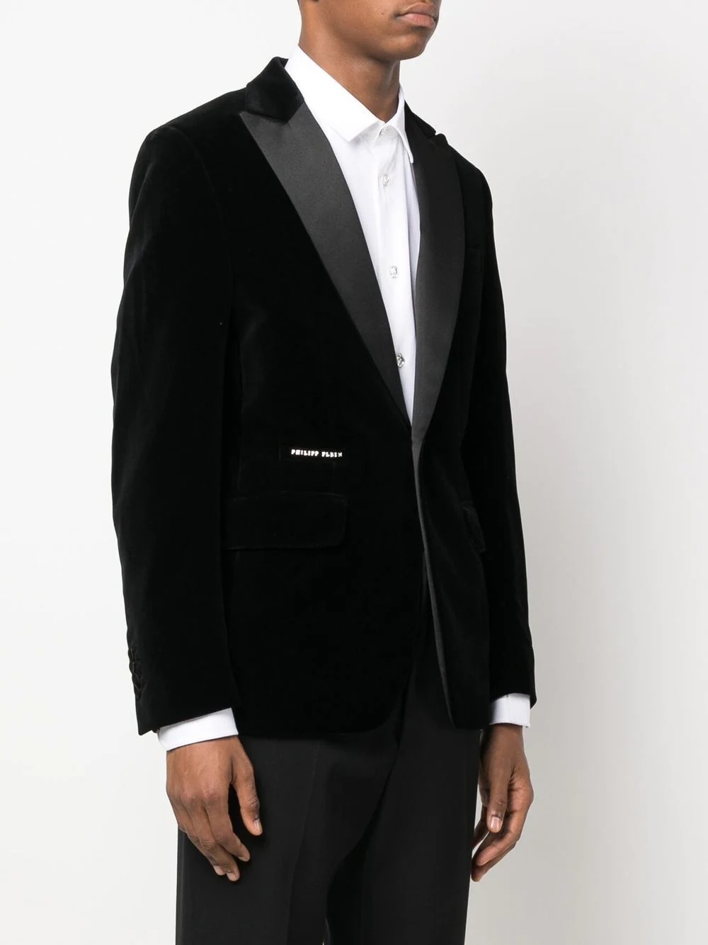 skull-detail dinner jacket - 4