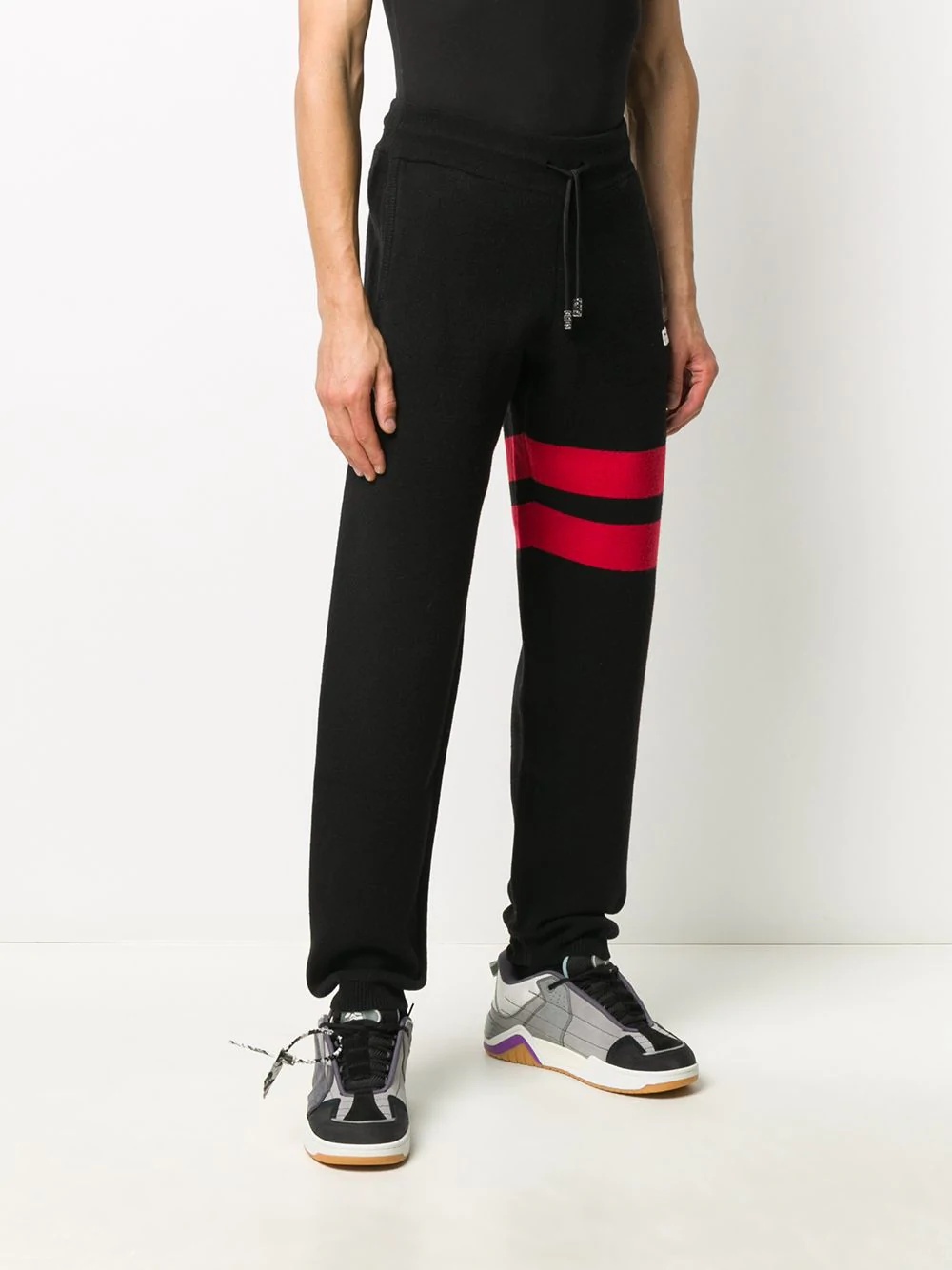 logo plaque track trousers - 3